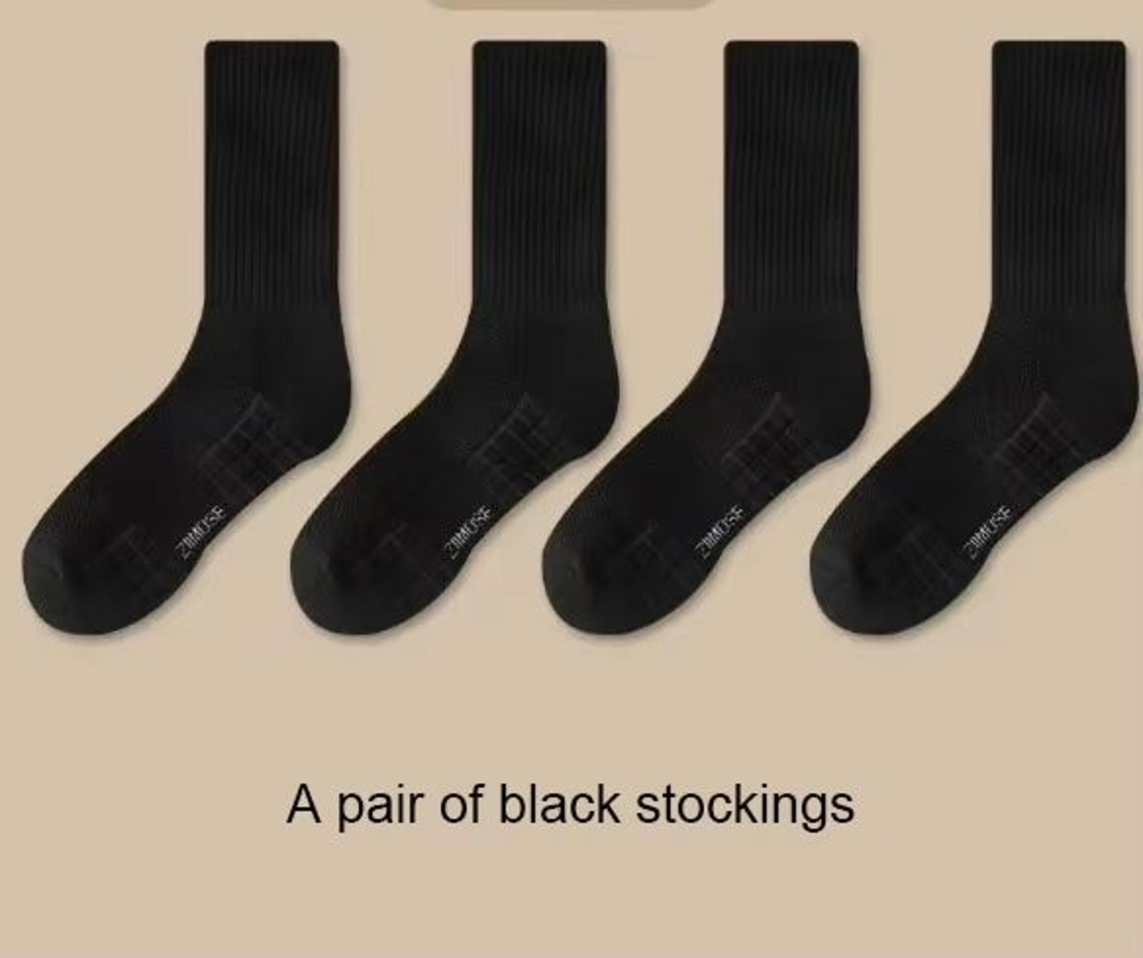 Thickened Cotton Deodorant MidTube Sports Socks For Men 11