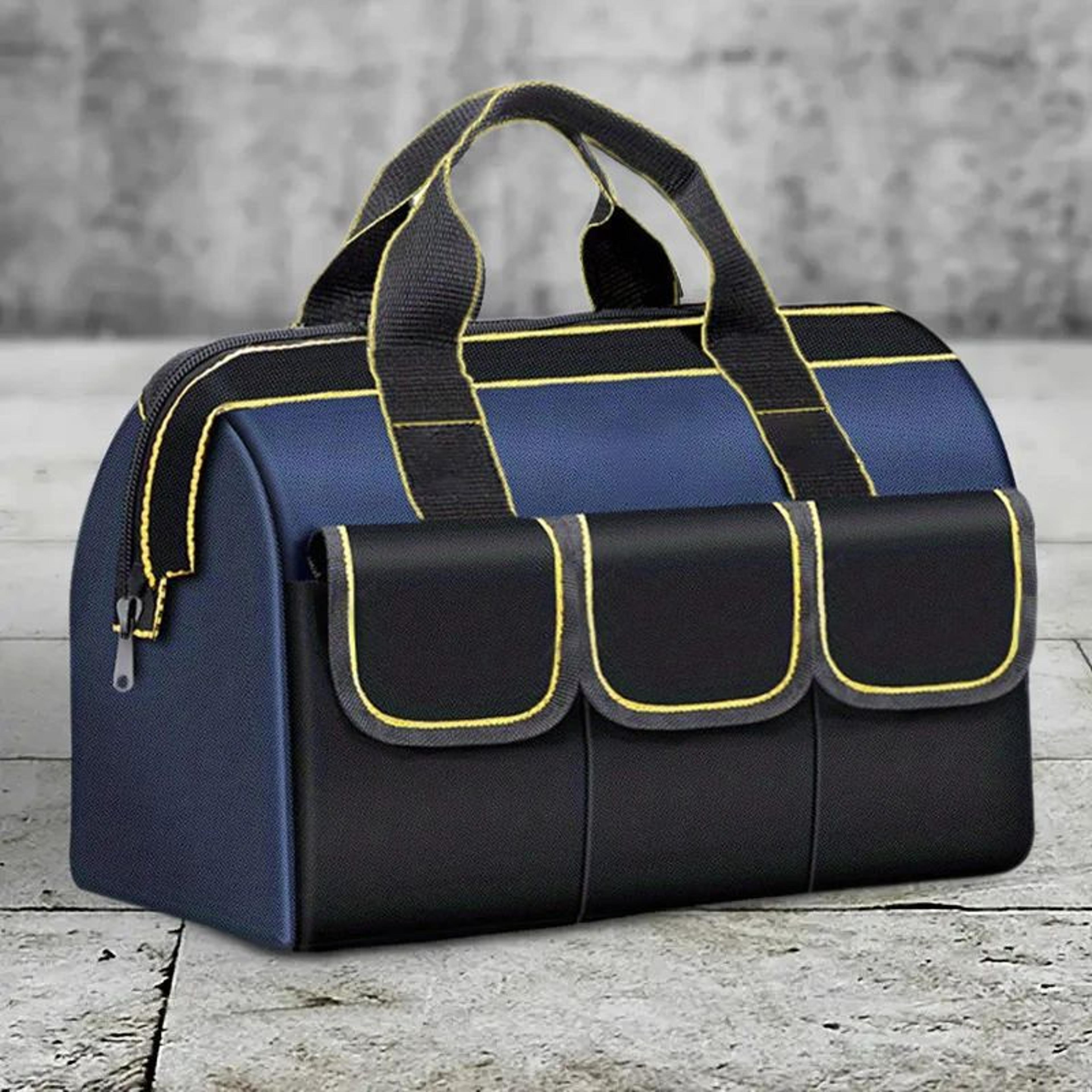 Multifunctional Waterproof Tool Bag 13in23in HeavyDuty Toolkit Organizer 5