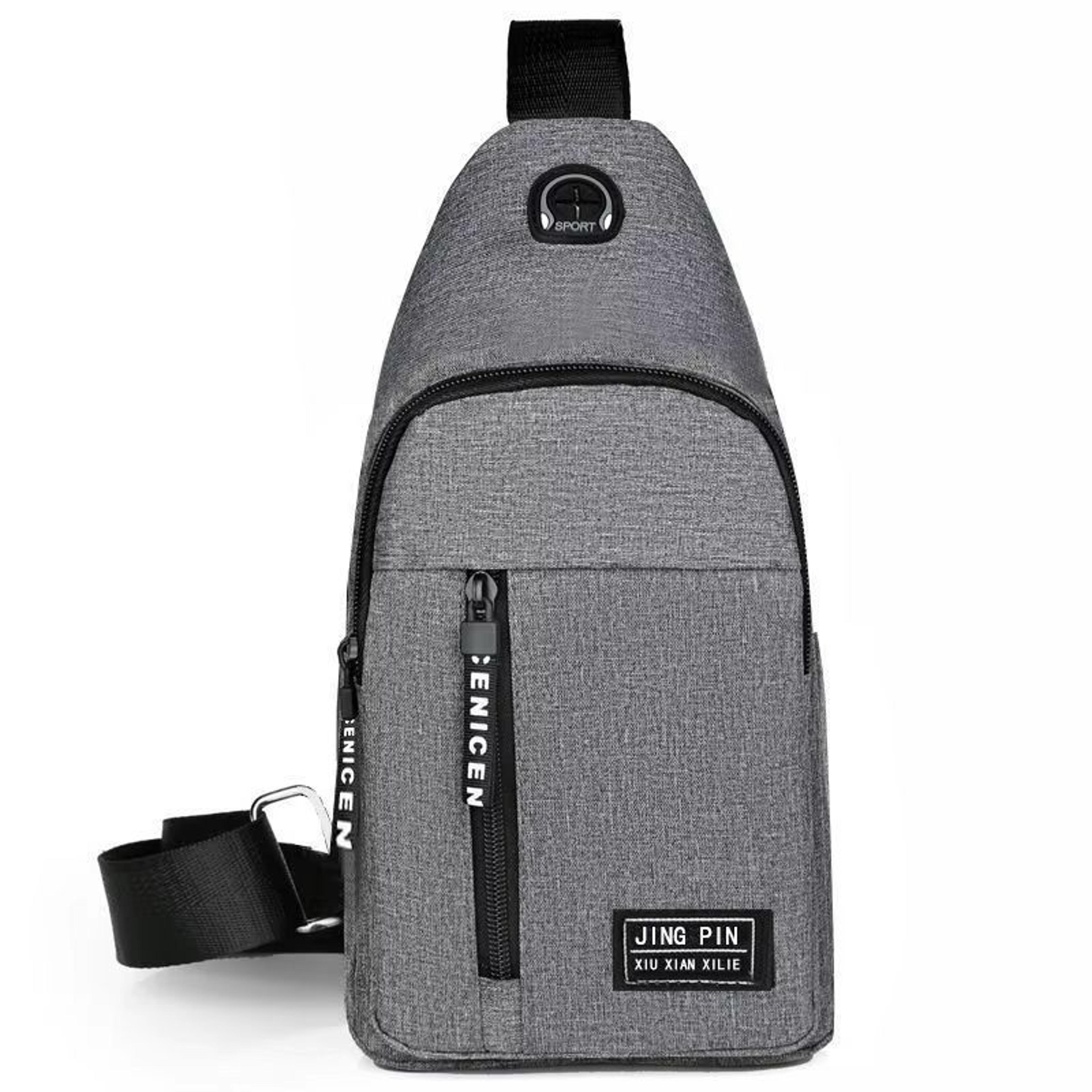 Mens Multifunctional Travel Shoulder Sling Bag Chest Crossbody Bag 6