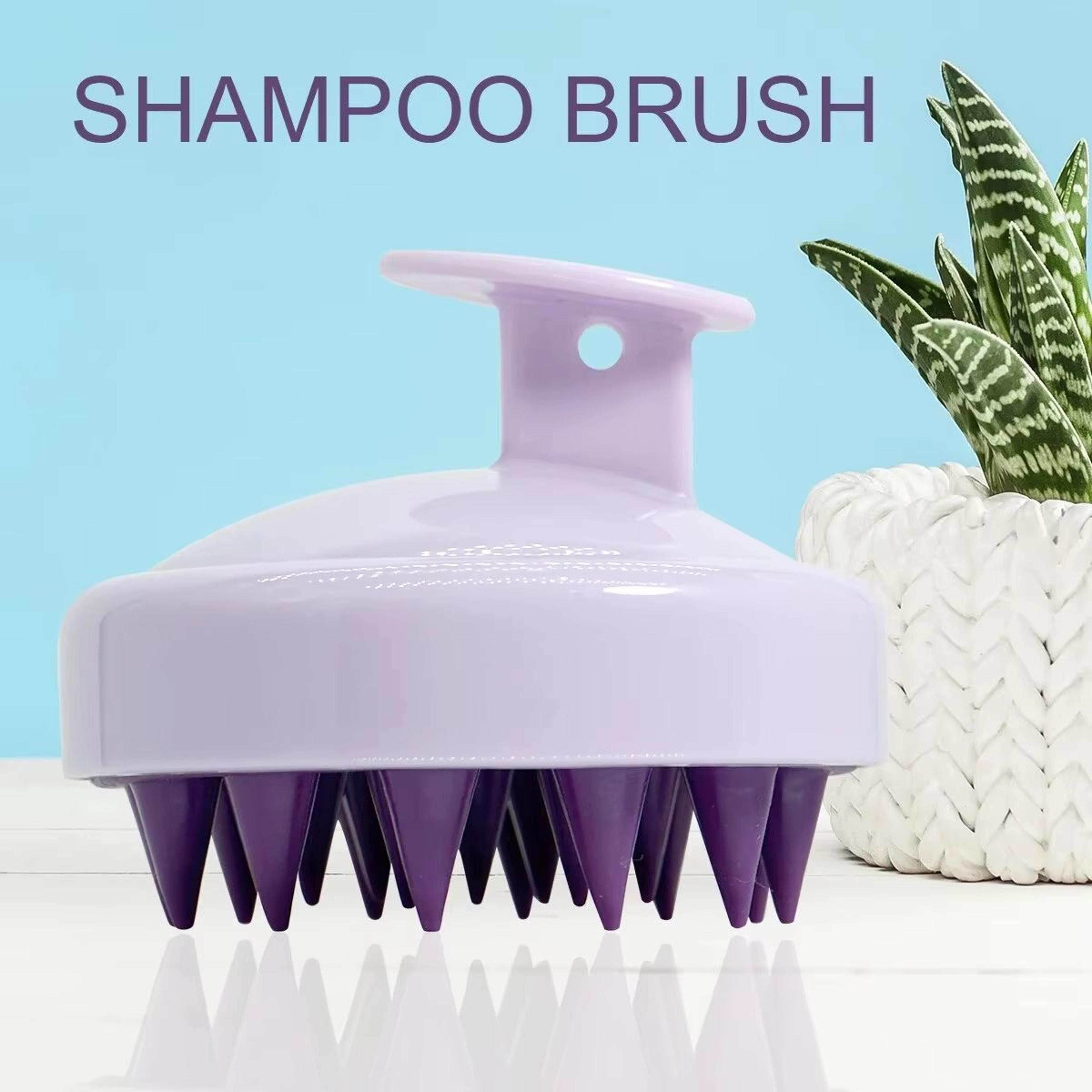 Silicone Scalp Massage Brush Shampoo Brush With Magic Handle For Hair And Body 11