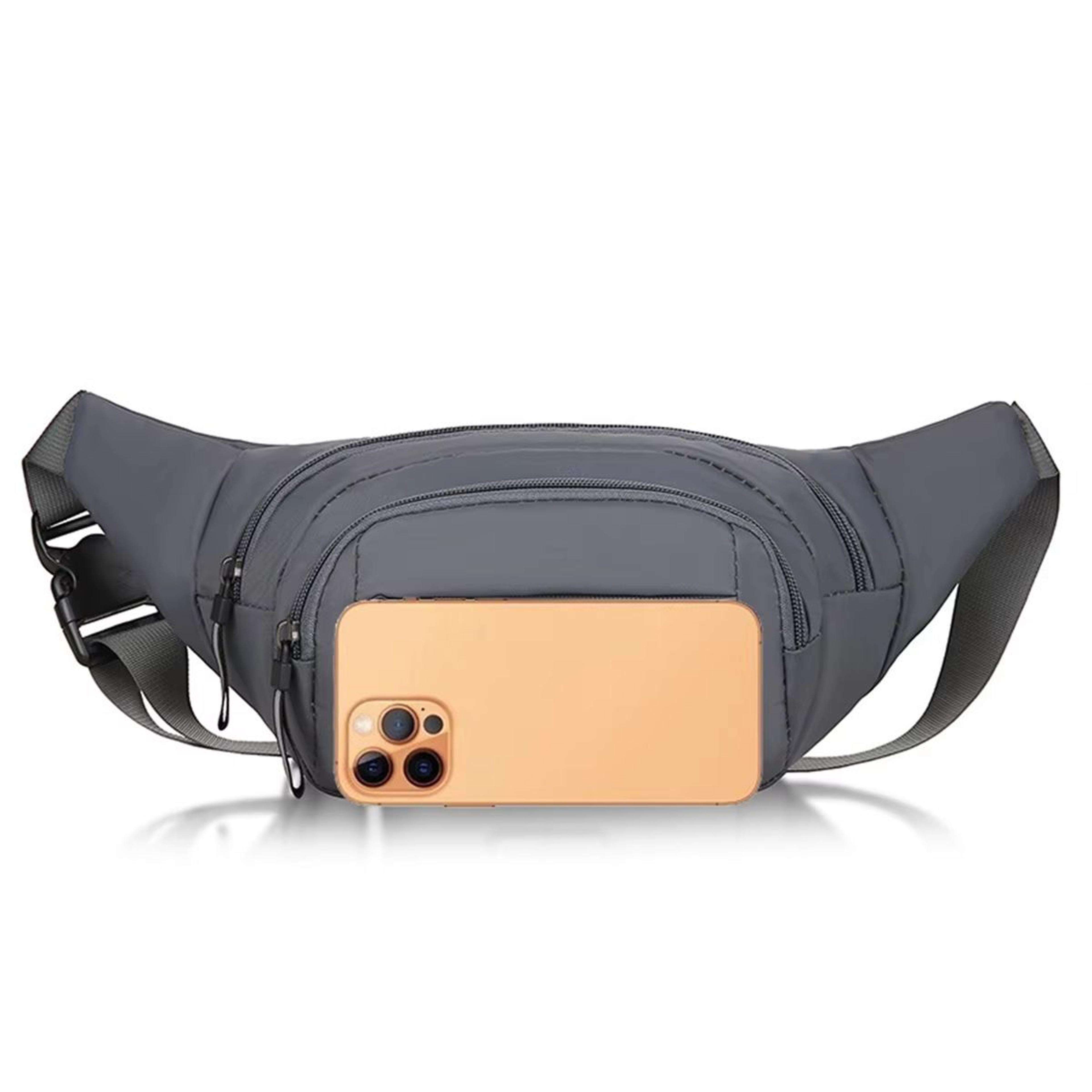 Canvas Fit AntiTheft Mens Waistpack Mobile Sports Outdoor Running Bag 3
