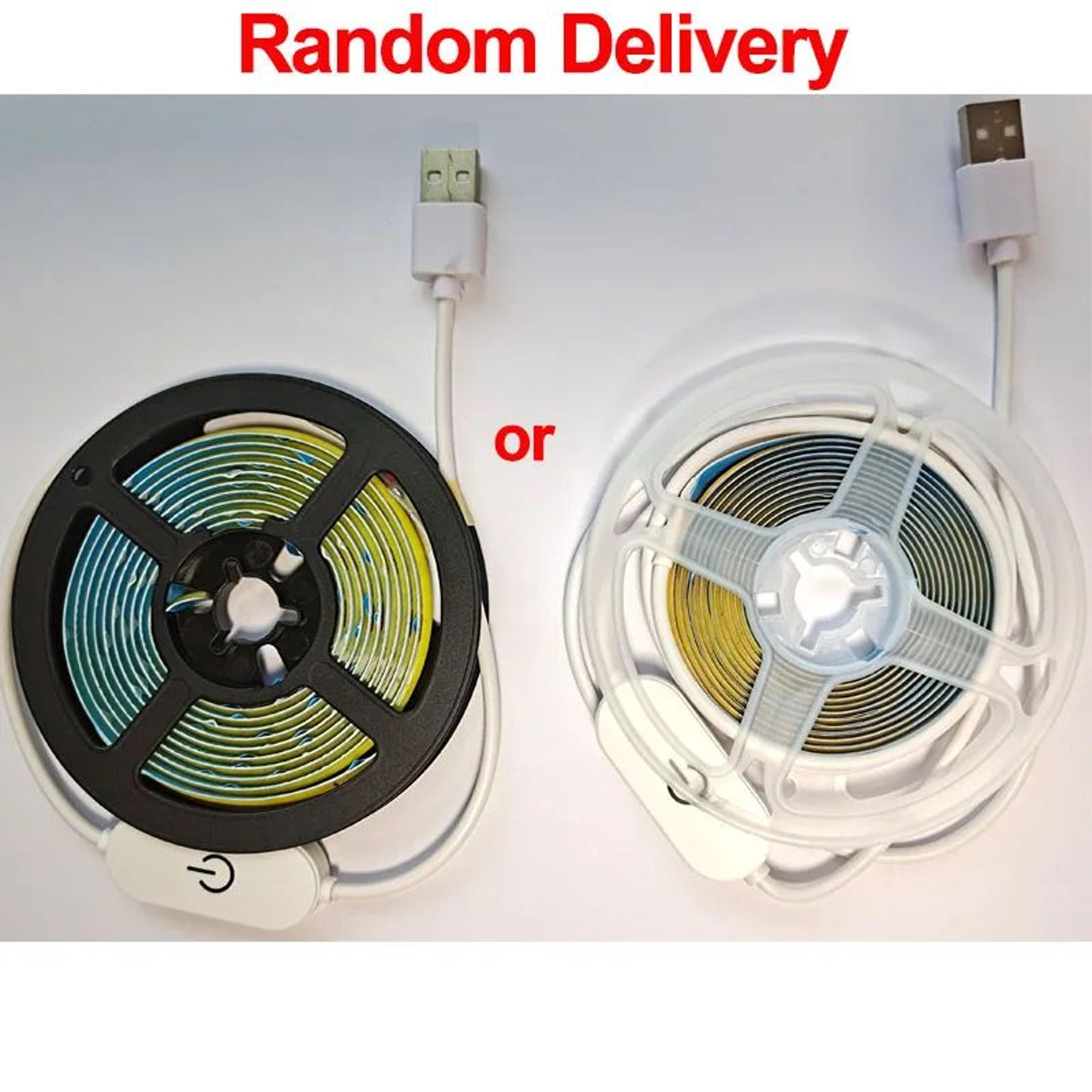 5 V USB COB LED Light Strip With Touch Dimmer Flexible Diode Tape For Indoor Lighting 5