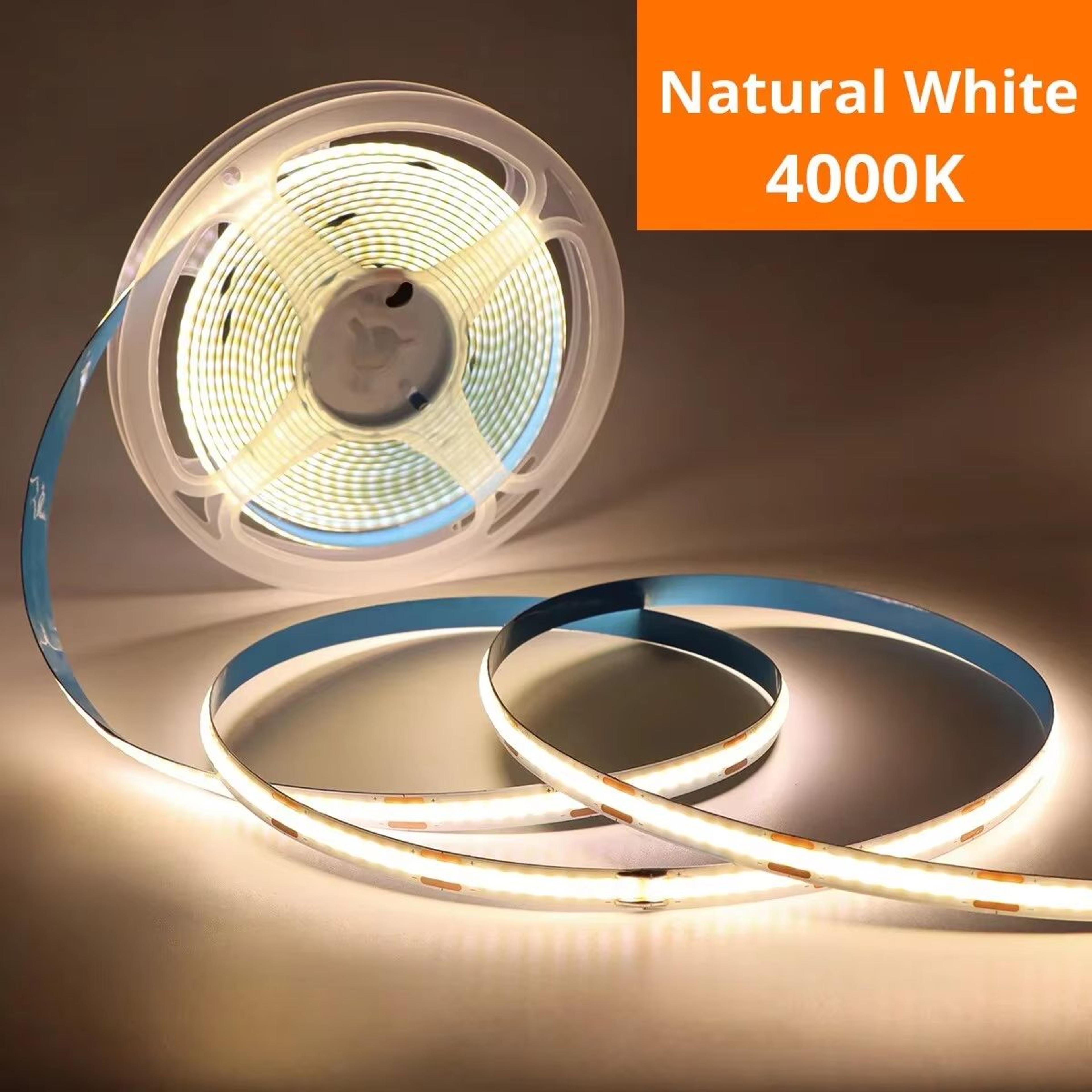5 V USB COB LED Light Strip With Touch Dimmer Flexible Diode Tape For Indoor Lighting 6