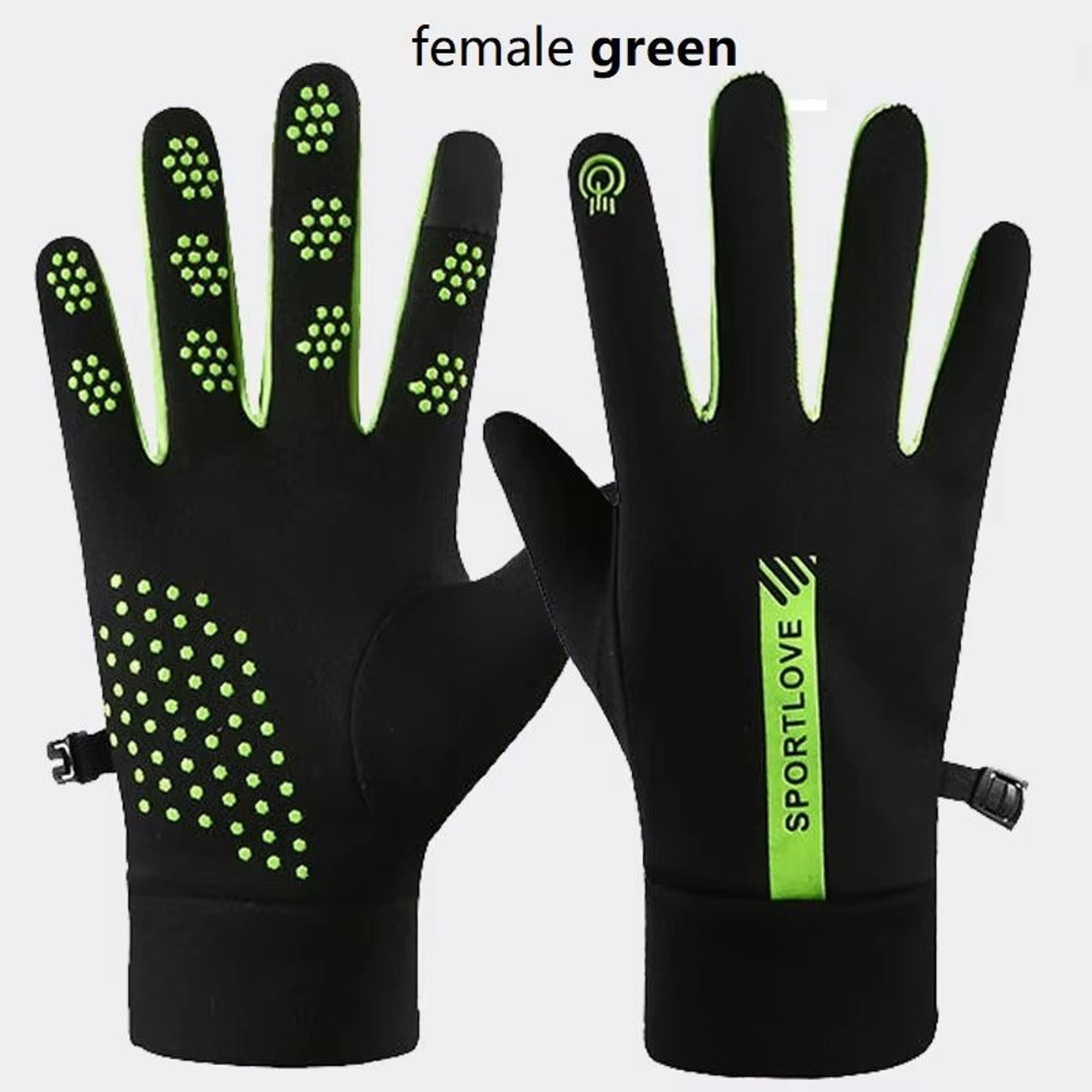 Womens Winter Thermal Cycling Gloves  Waterproof WindResistant Fleece Outdoor Sports Mittens 14