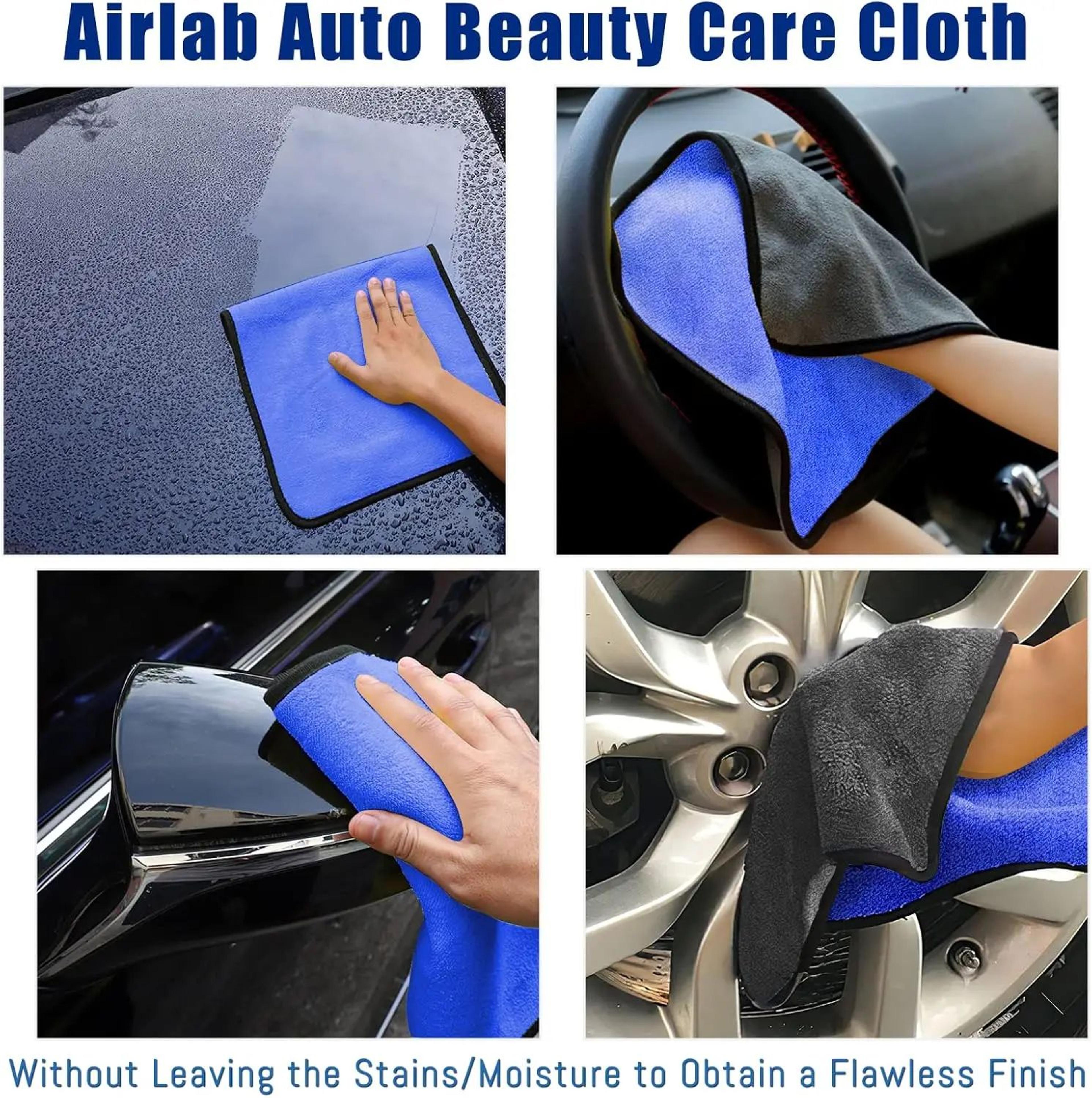 Premium Microfiber Car Washing Towels Set 500GSM For Quick Dry Windows Mirrors And Surfaces 5