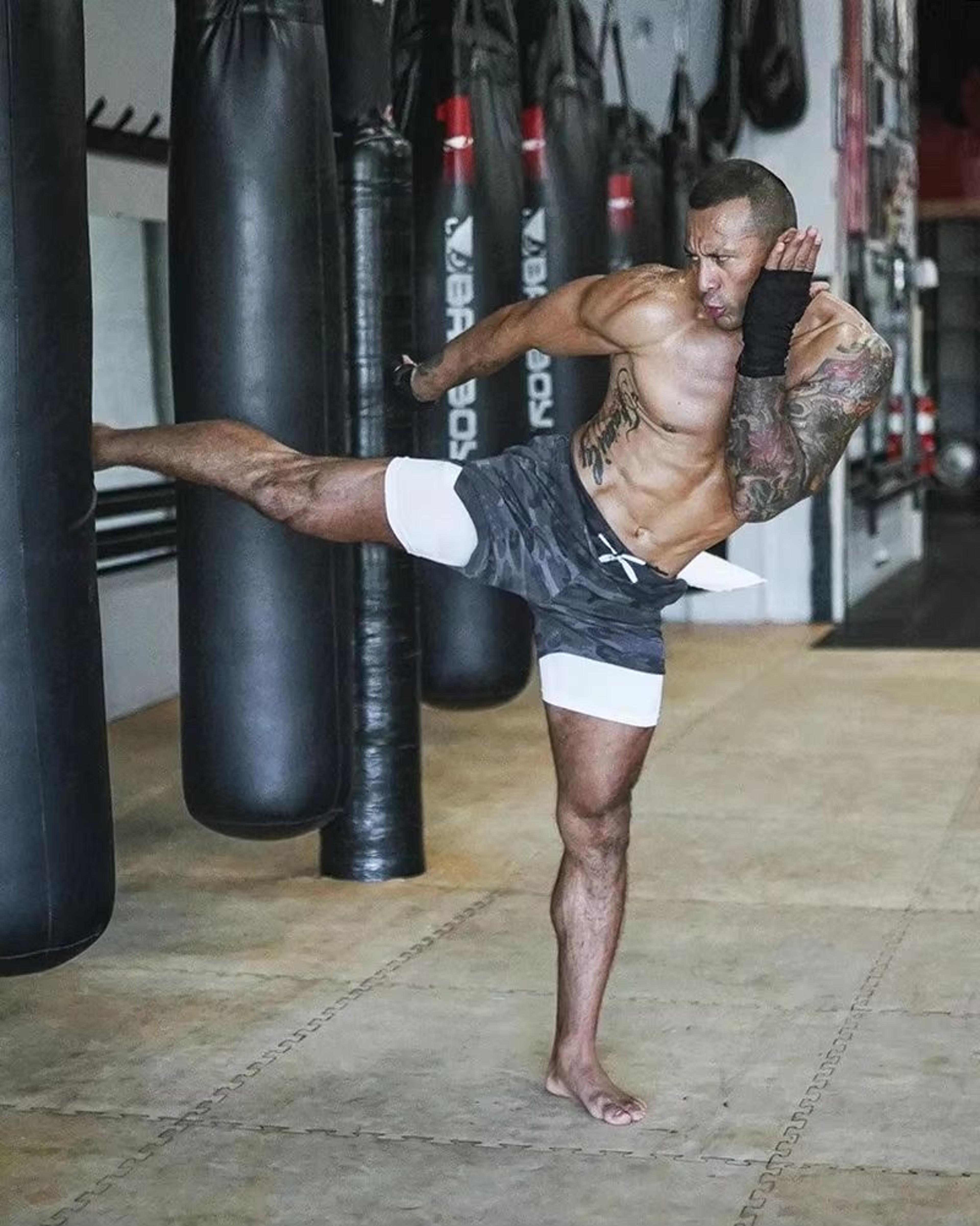 Mens Camo QuickDry 2in1 Running And Gym Shorts 3