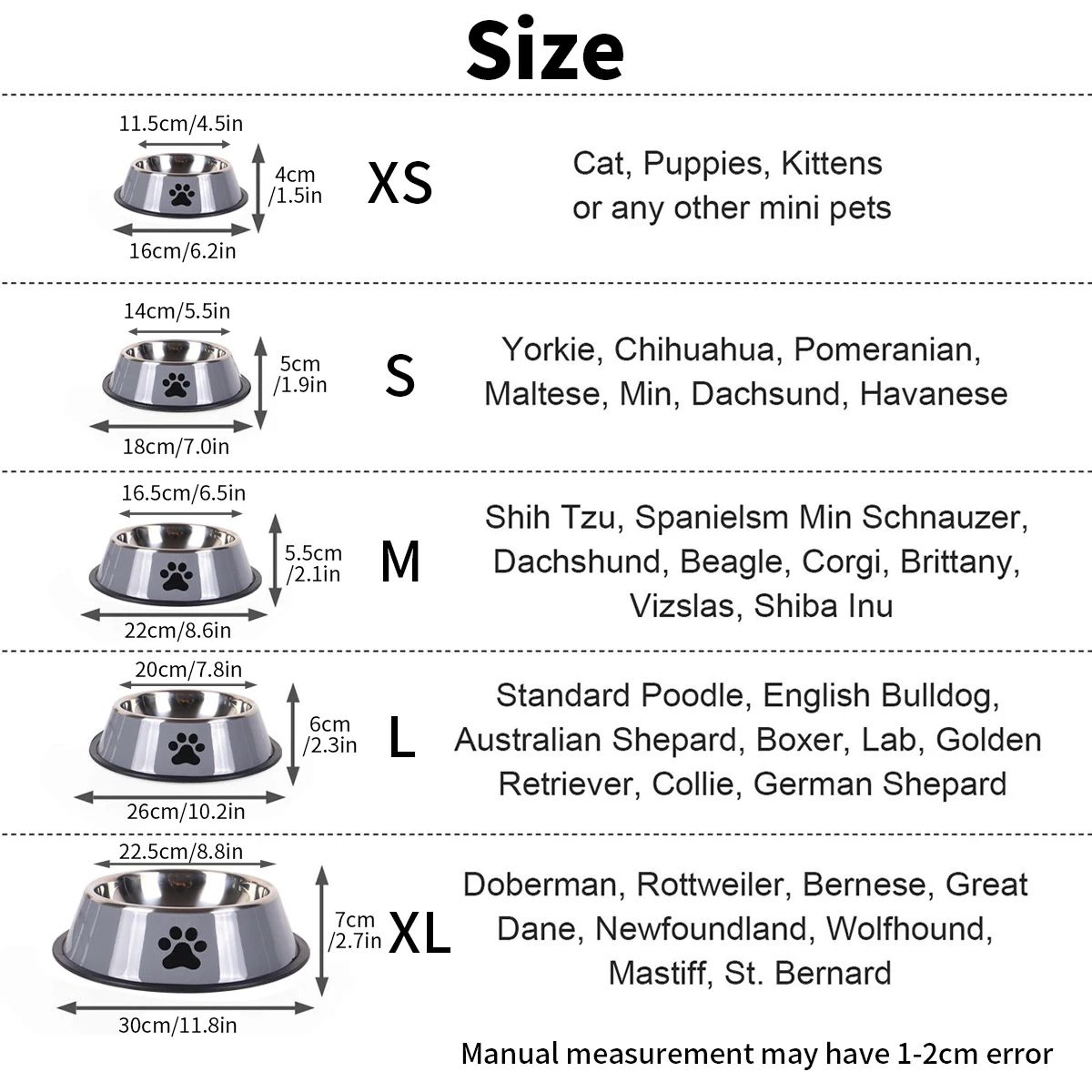 Stainless Steel Pet Bowl For Dog And Cat Feeding 1