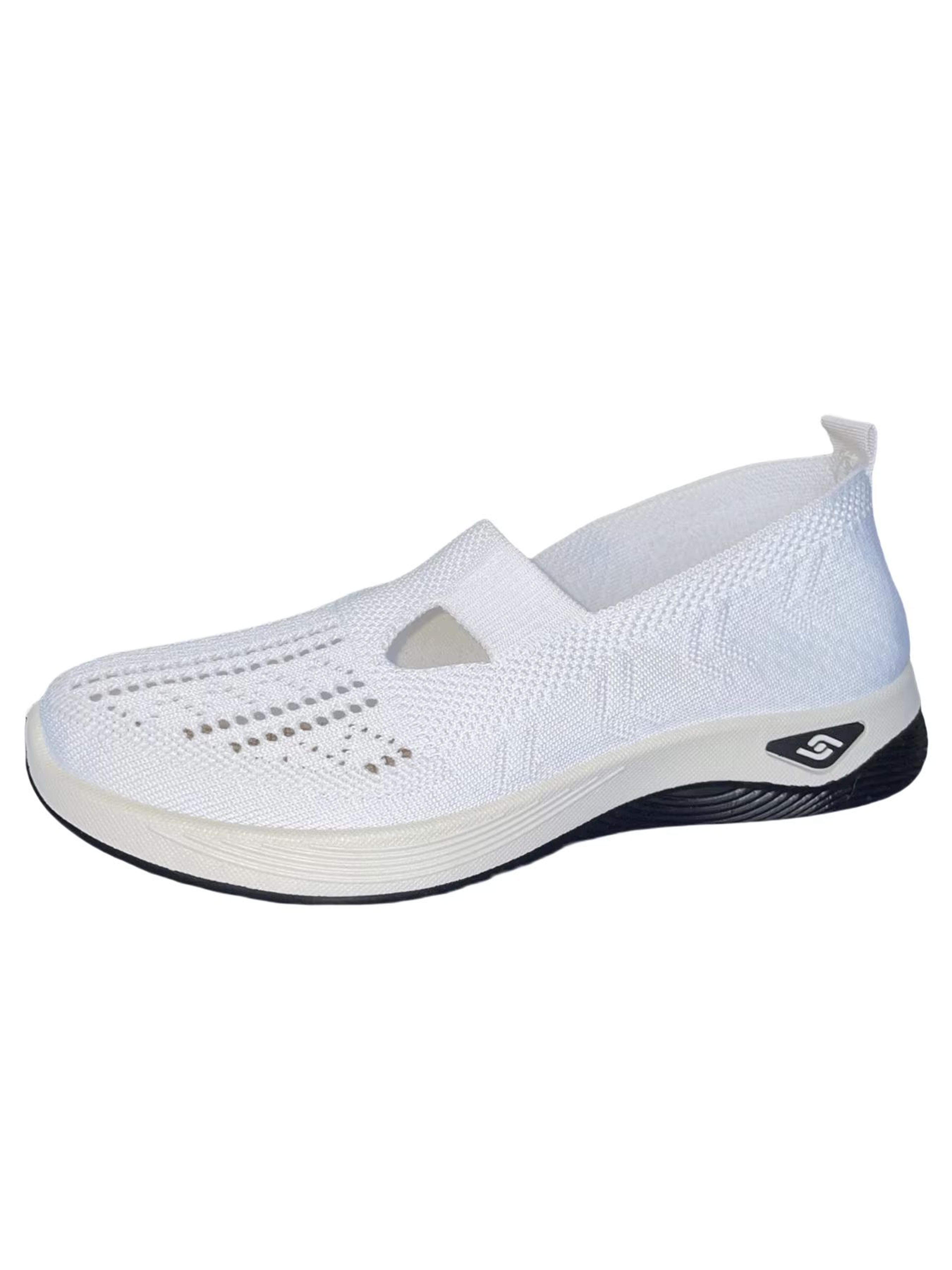 Womens Solid Color Breathable LowTop Summer Casual Sneakers 16