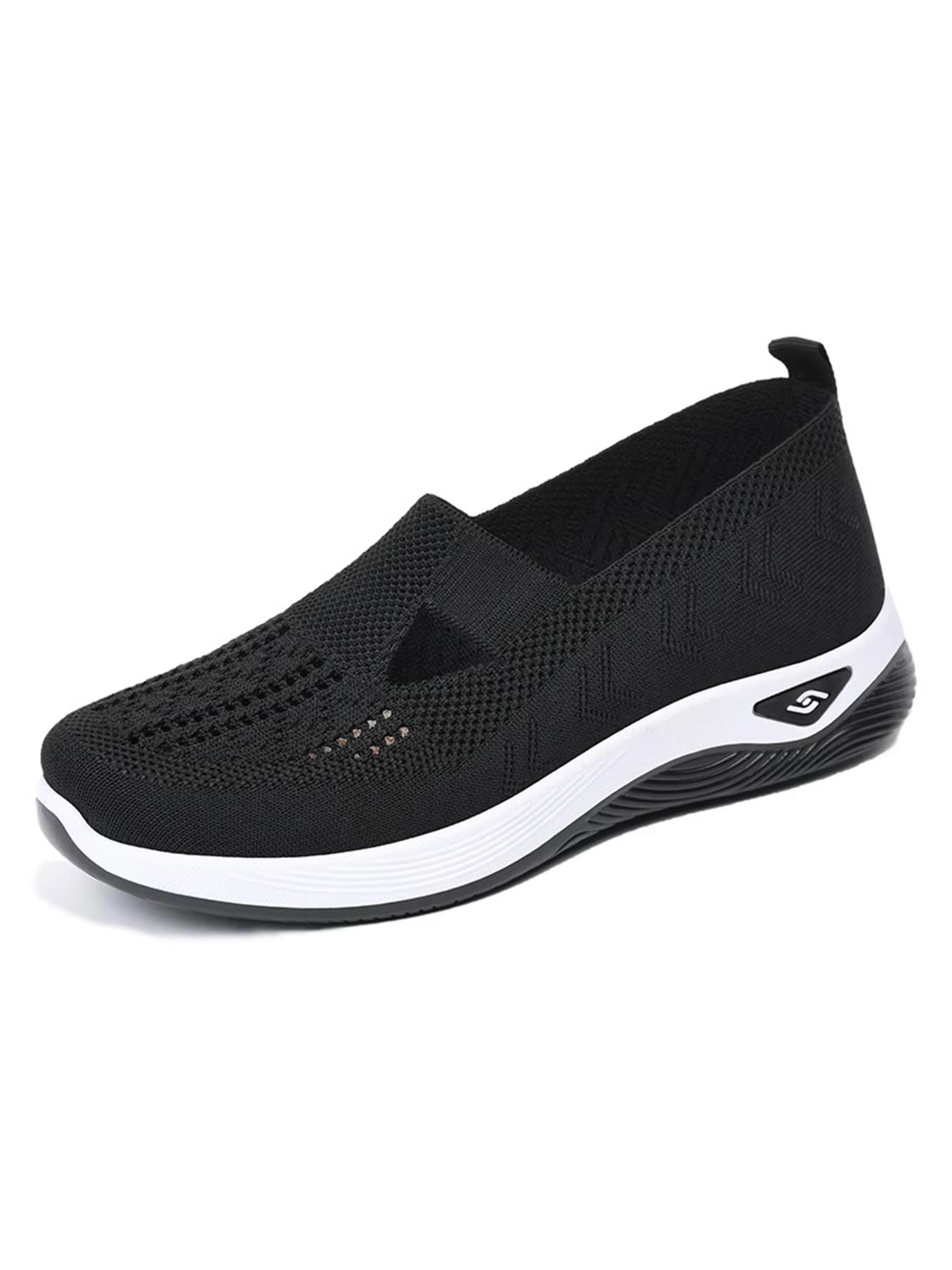 Womens Solid Color Breathable LowTop Summer Casual Sneakers 7