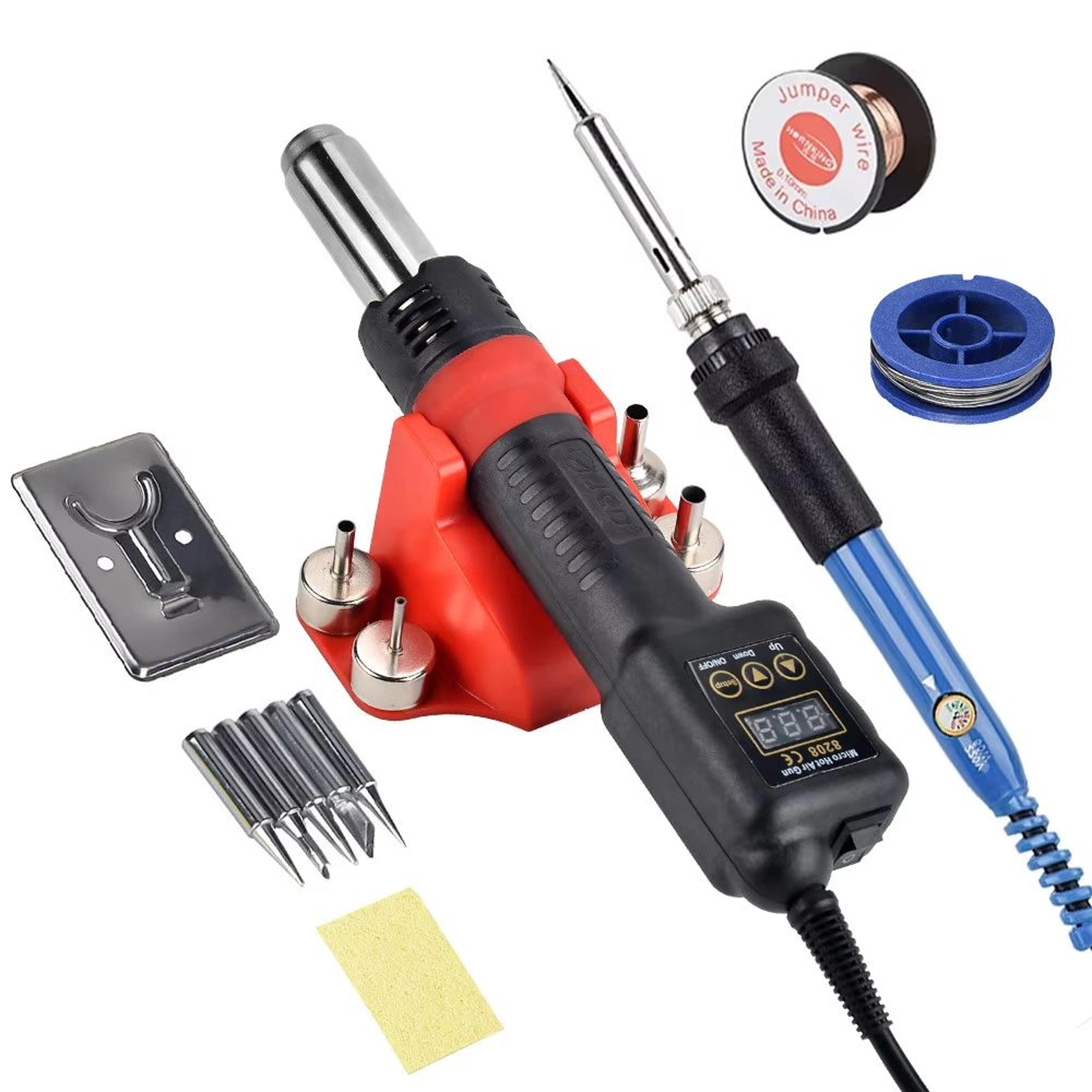 JCD 8208 750W Micro Hot Air Rework Station With LCD Display 14