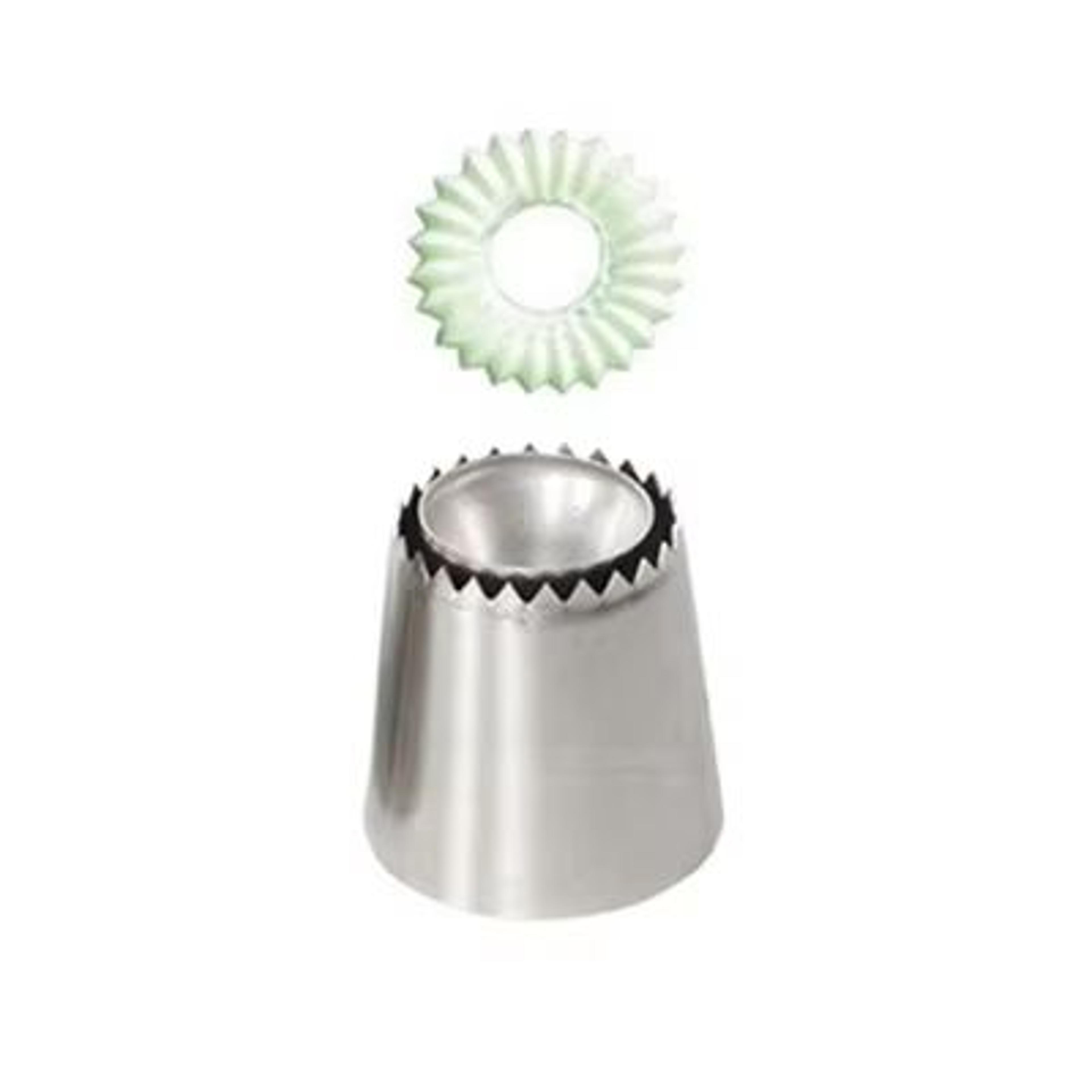 Stainless Steel Flower Mouth Pastry Nozzles 1 Or 2 Pcs For Cake Decorating 6