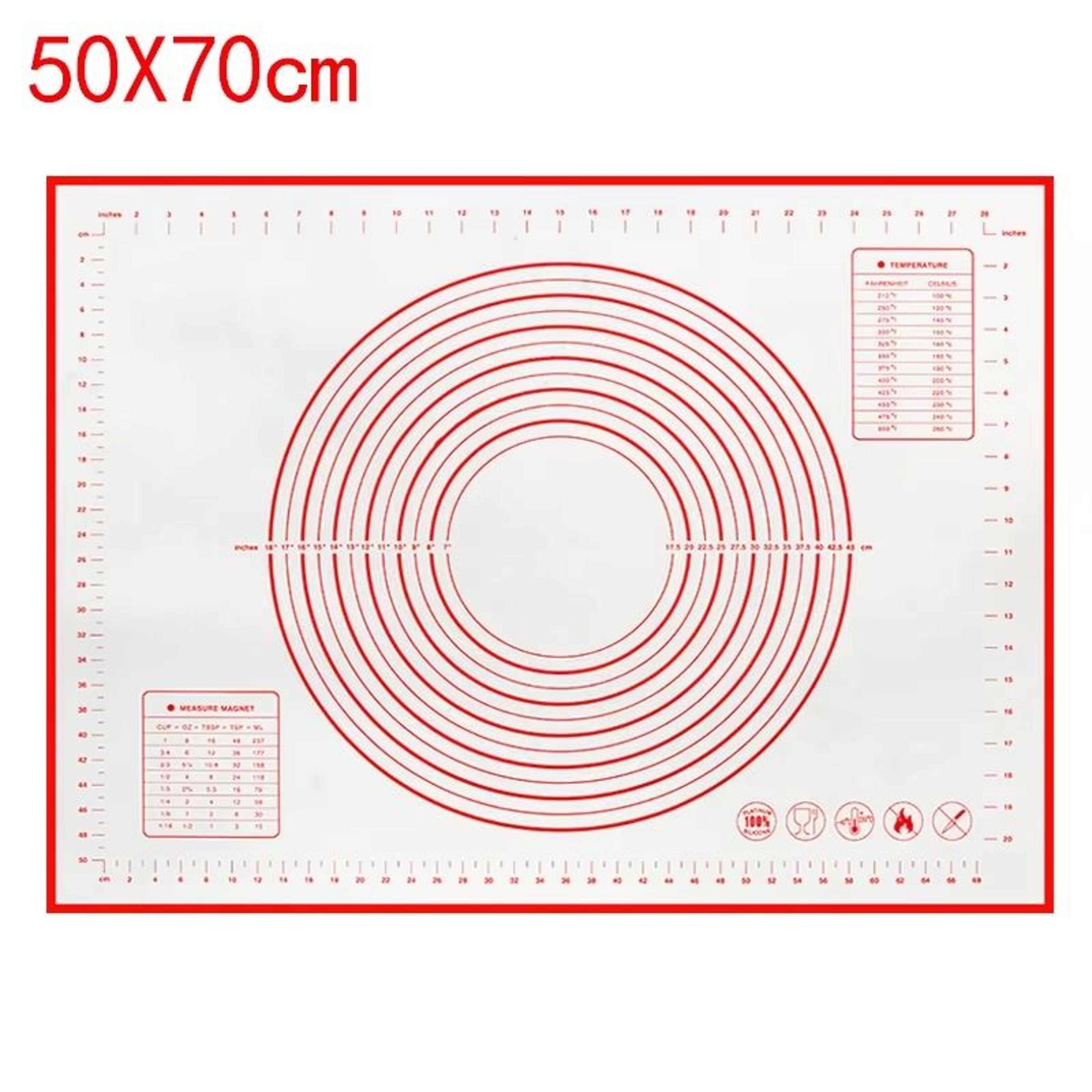 Silicone Baking Mat Dough Kneading Pad NonStick Kitchen Cooking Mat 11