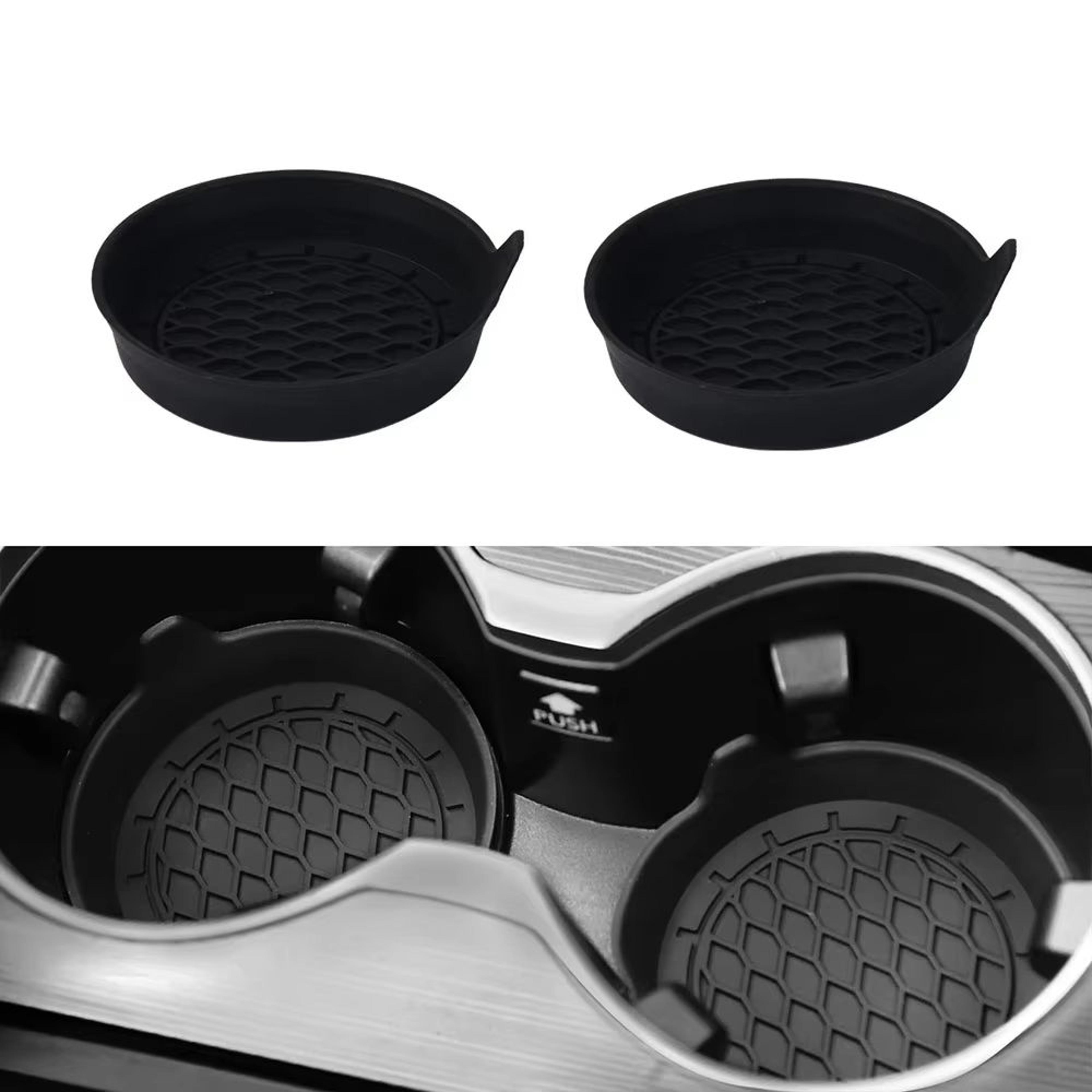 Universal Silicone Car Cup Holder Coasters NonSlip Interior Pads 24pcs 7