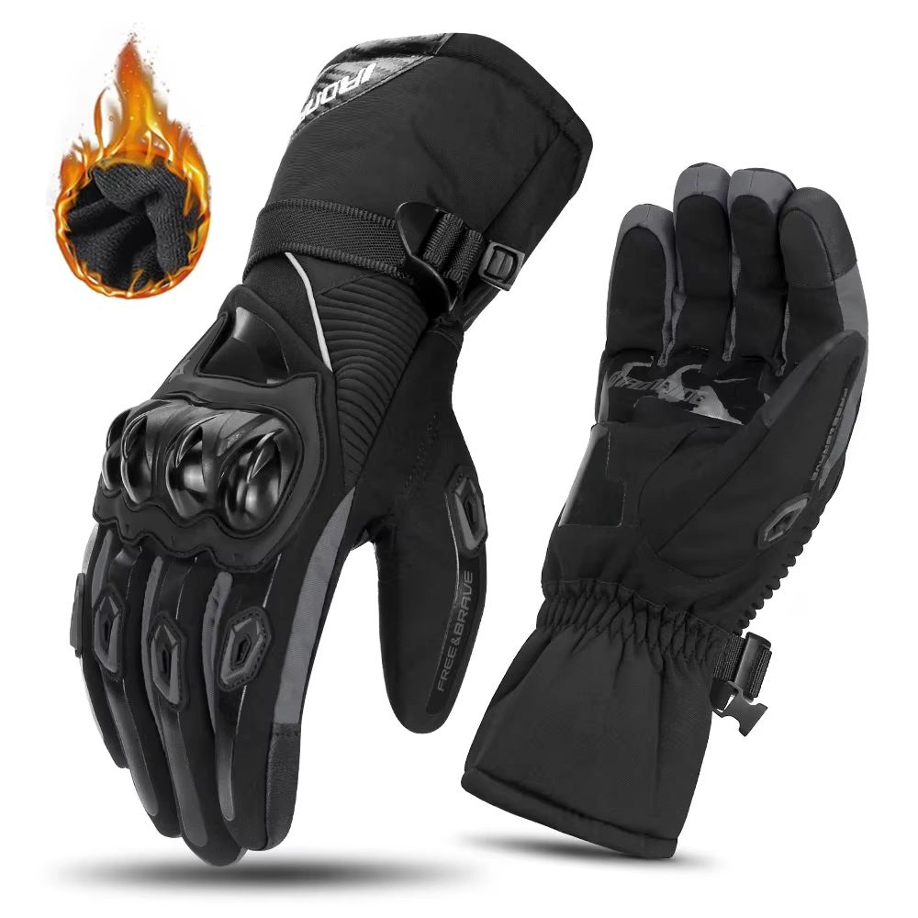 Motorcycle Windproof Waterproof Riding Gloves With Touchscreen Functionality 12
