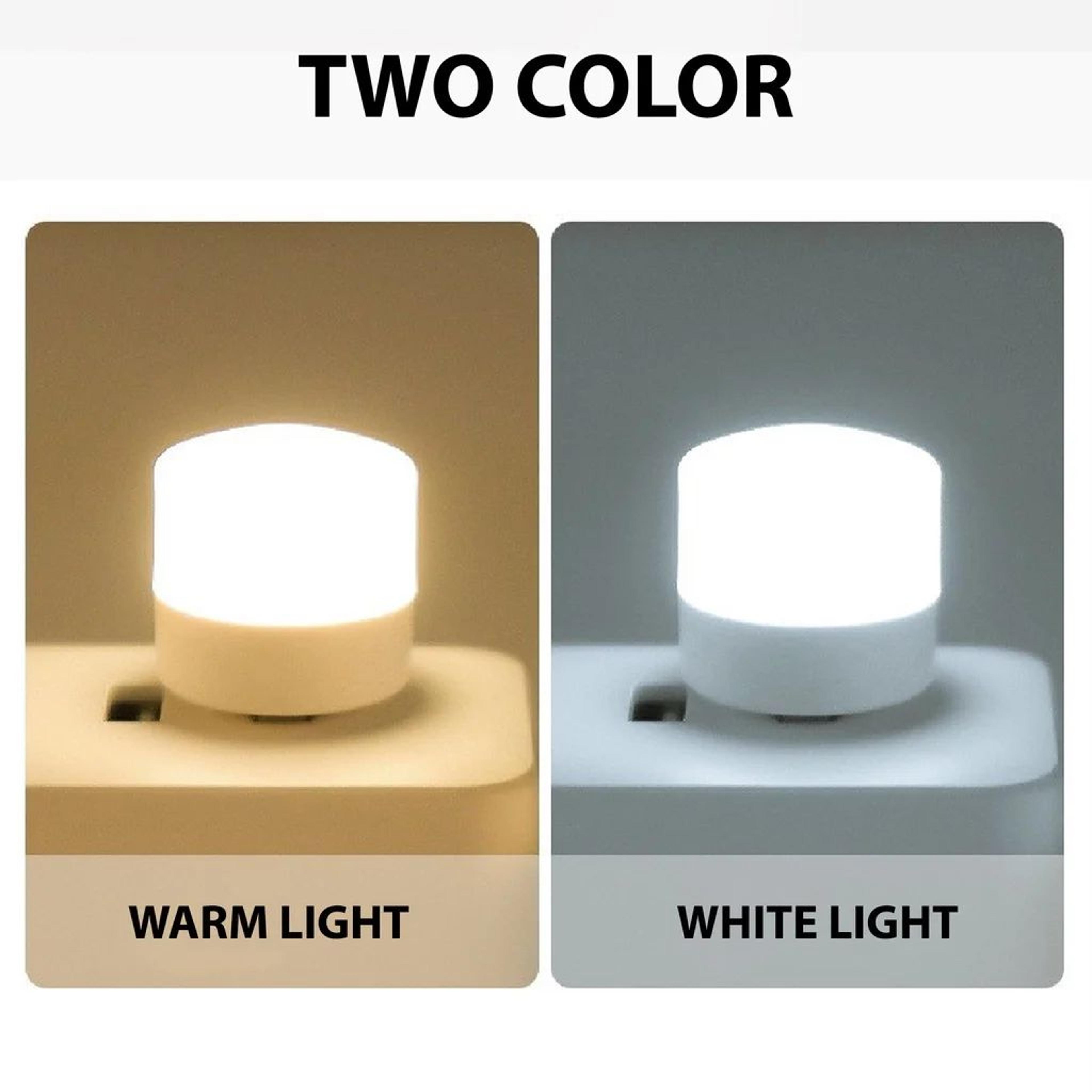 Mini USB Night Light Warm White LED EyeProtection Reading Lamp 1