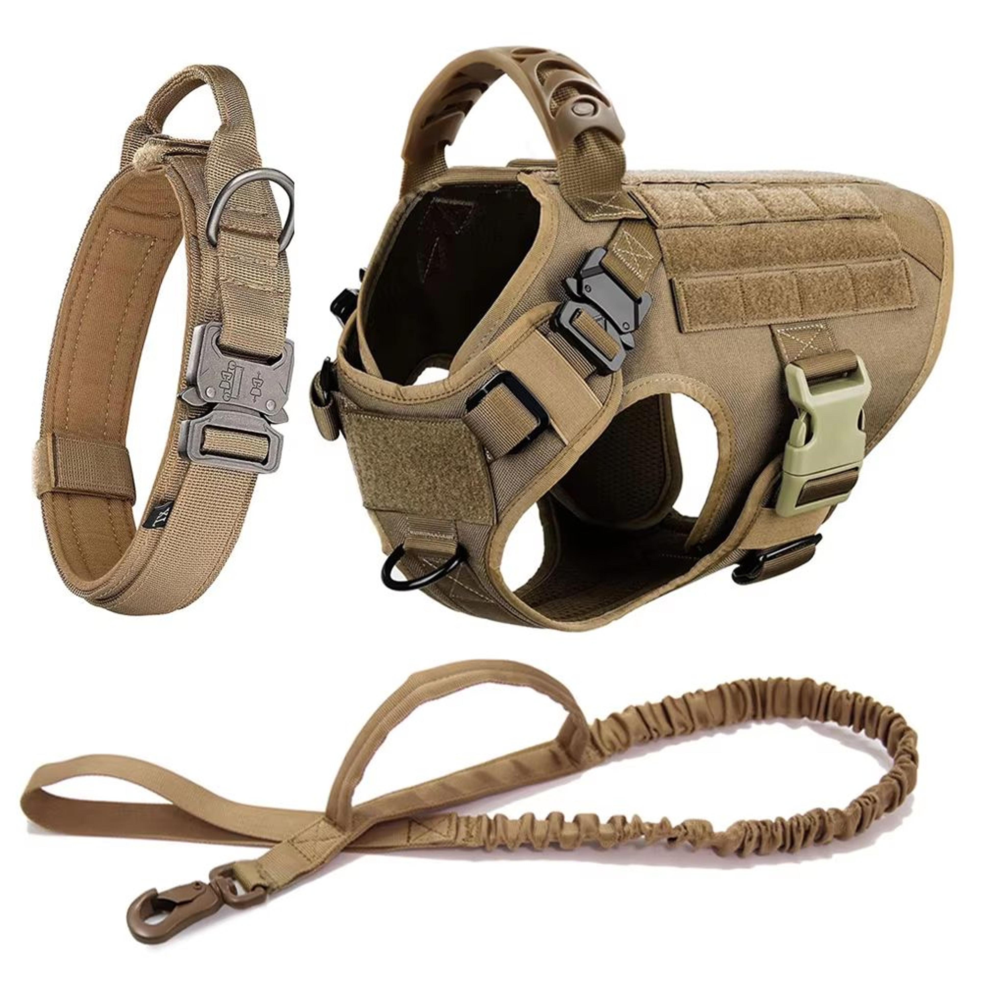 HeavyDuty Dog Harness And Leash Set For Large Dogs Training And Walking 14