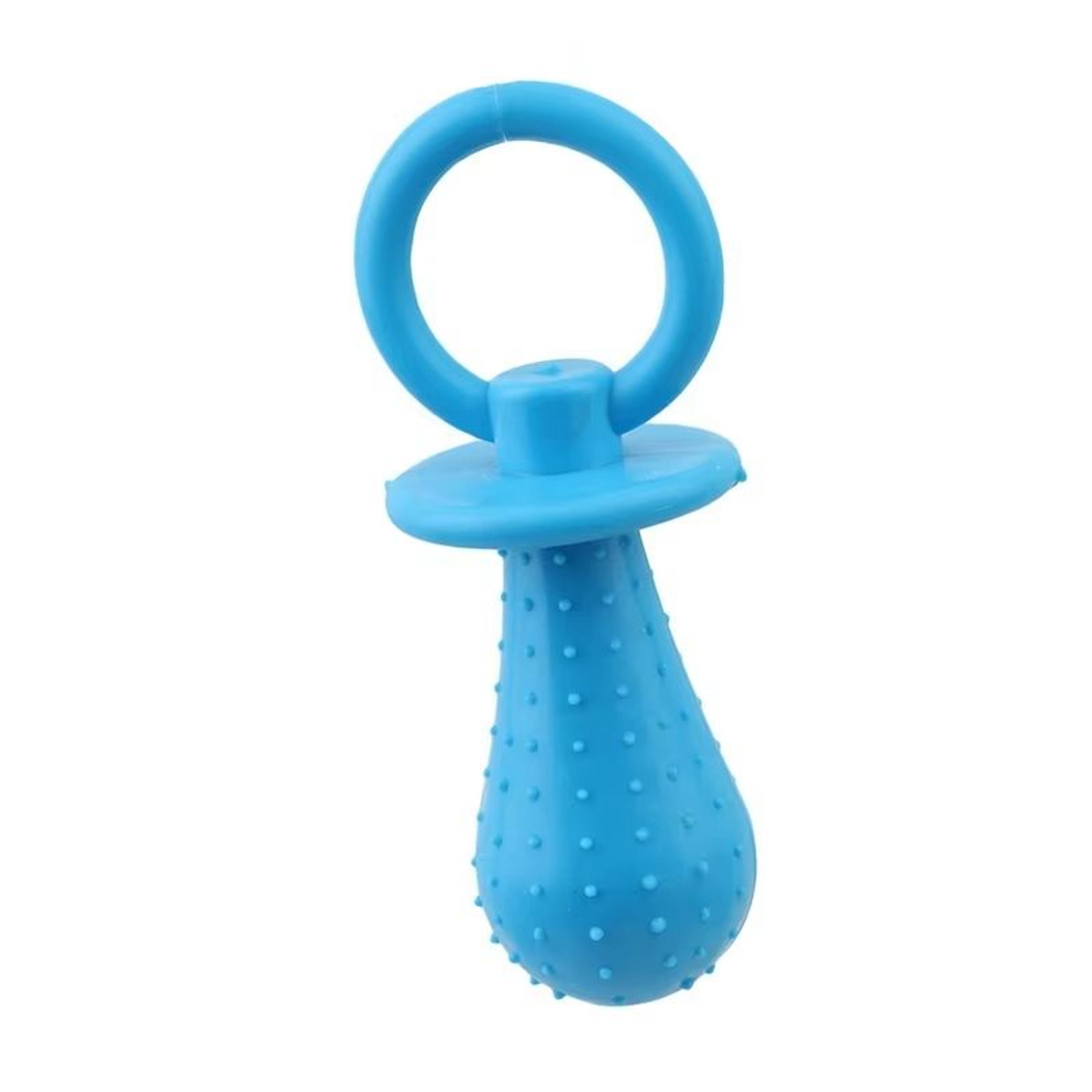 Interactive Rubber Pacifier Dog Toy Elastic Chew Toy For Teeth Cleaning 7