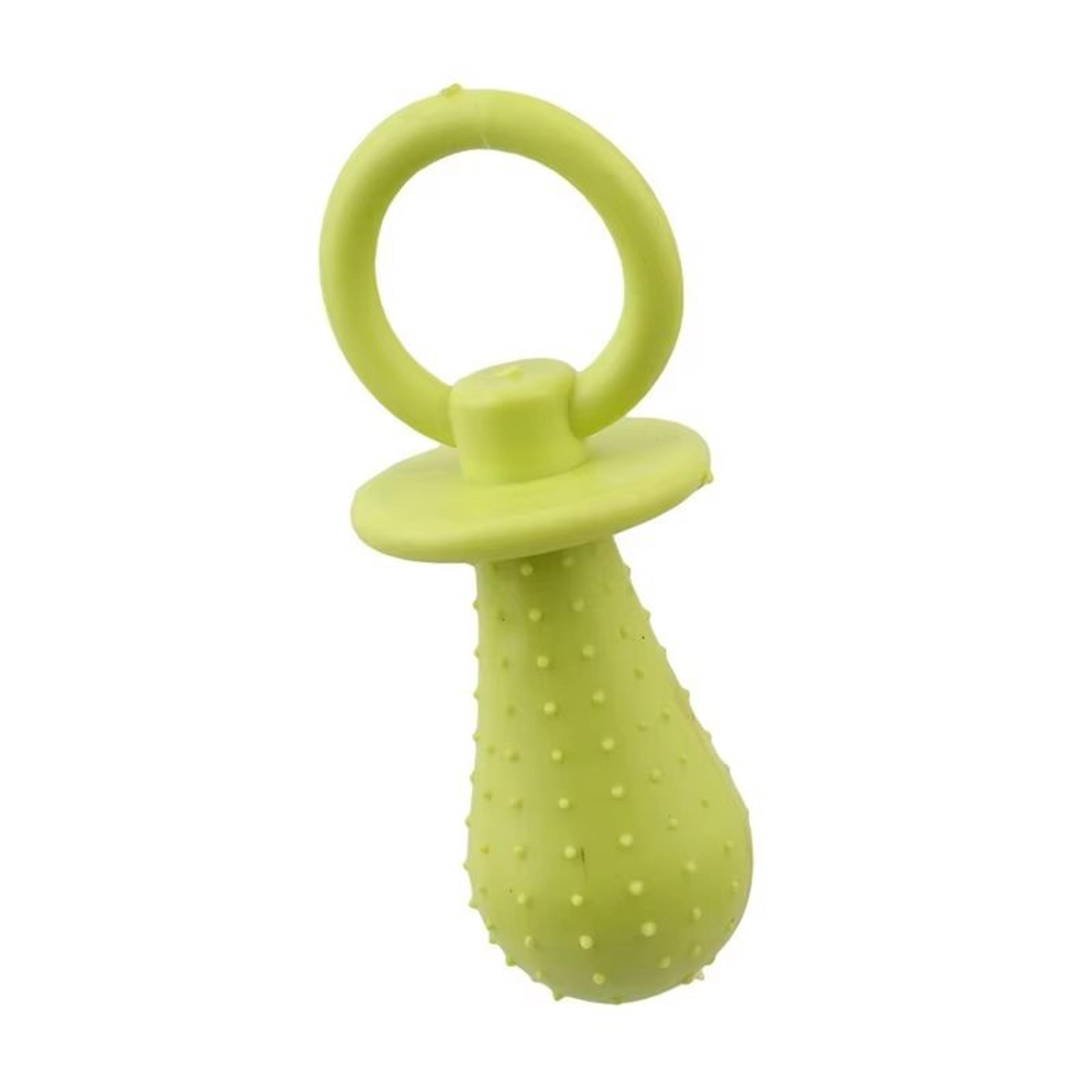 Interactive Rubber Pacifier Dog Toy Elastic Chew Toy For Teeth Cleaning 8