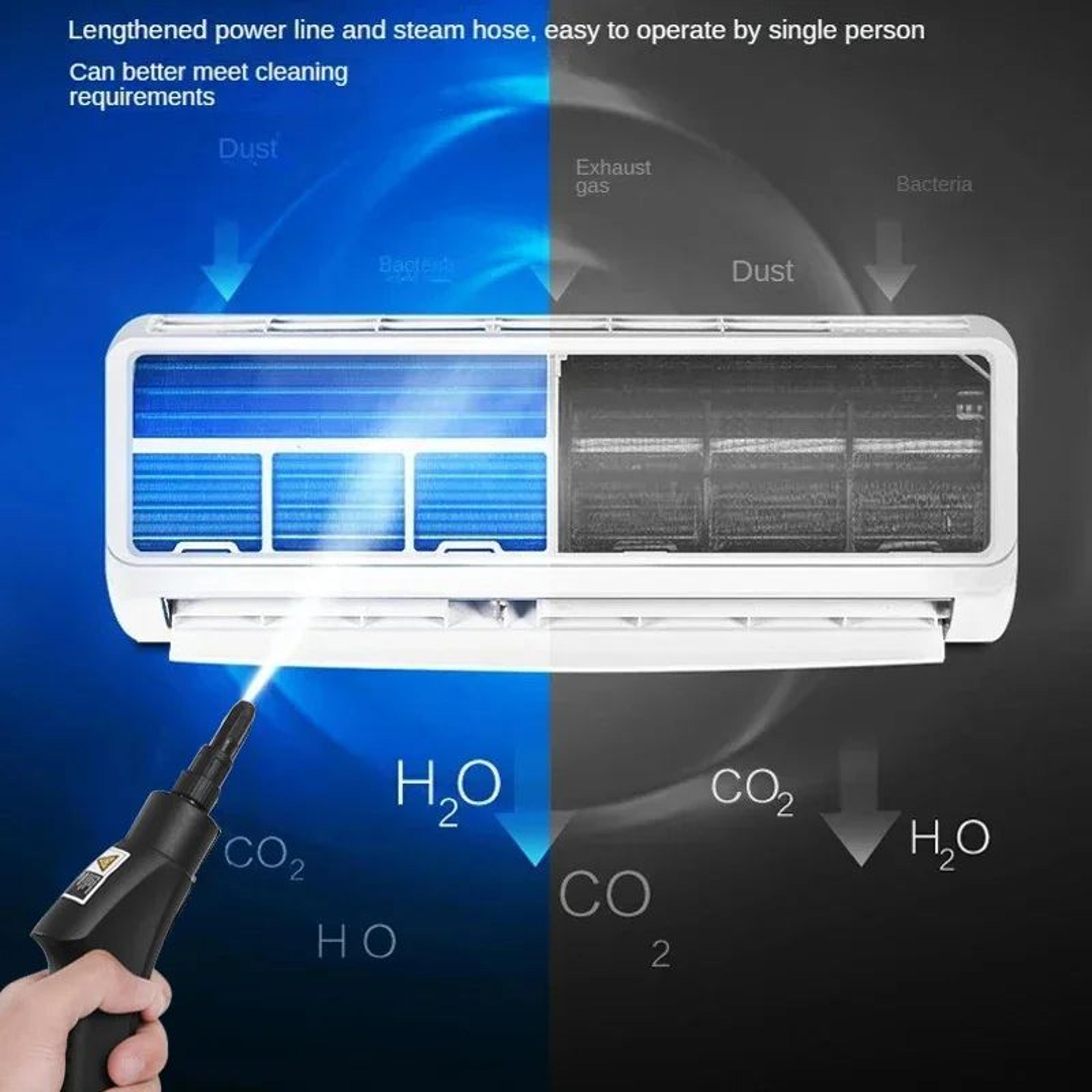 Premium 2500W High Temperature Handheld Steam Cleaner For Deep Cleaning 1