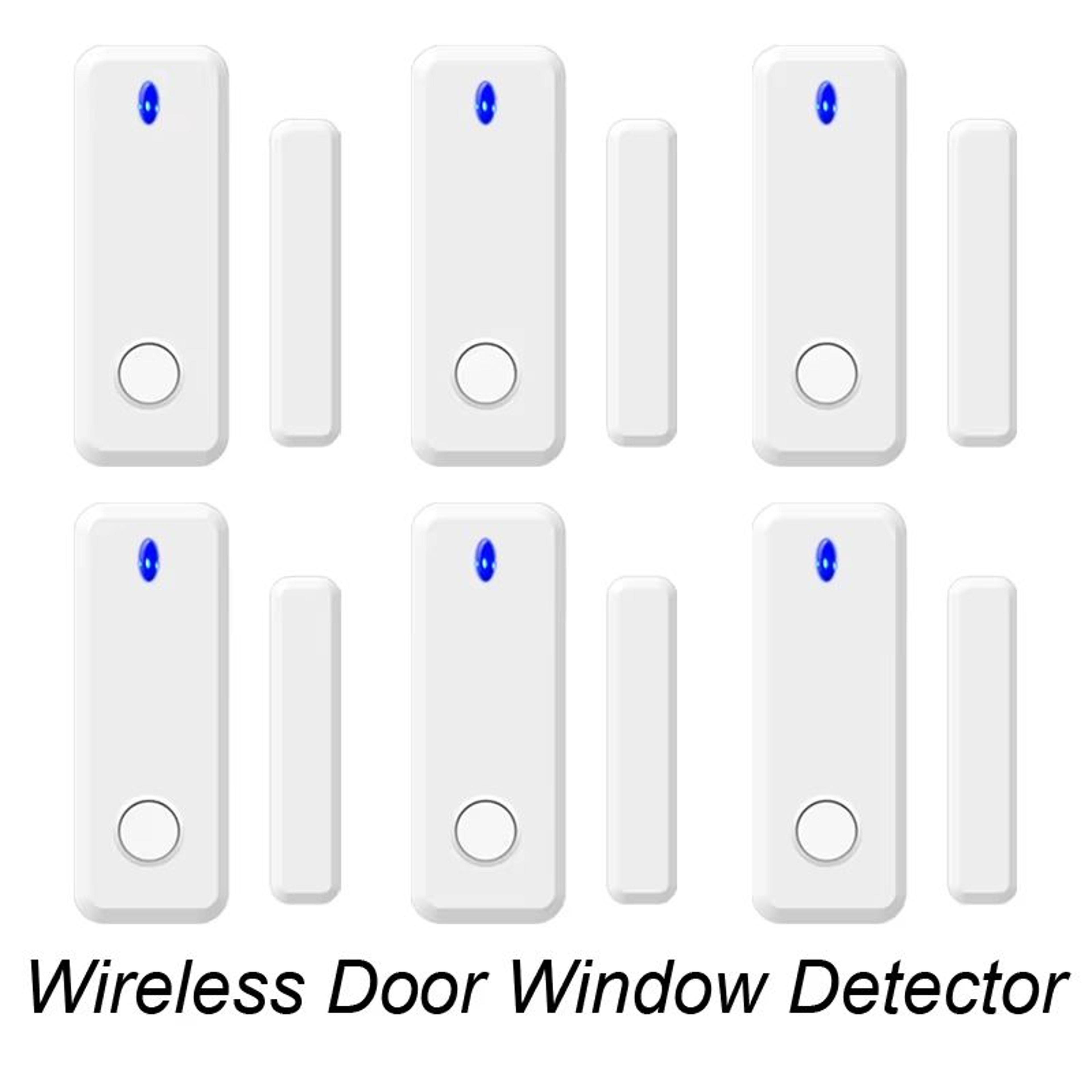 Wireless Door Window Sensor 433 MHz Contact Detector For Smart Home Security Systems 9