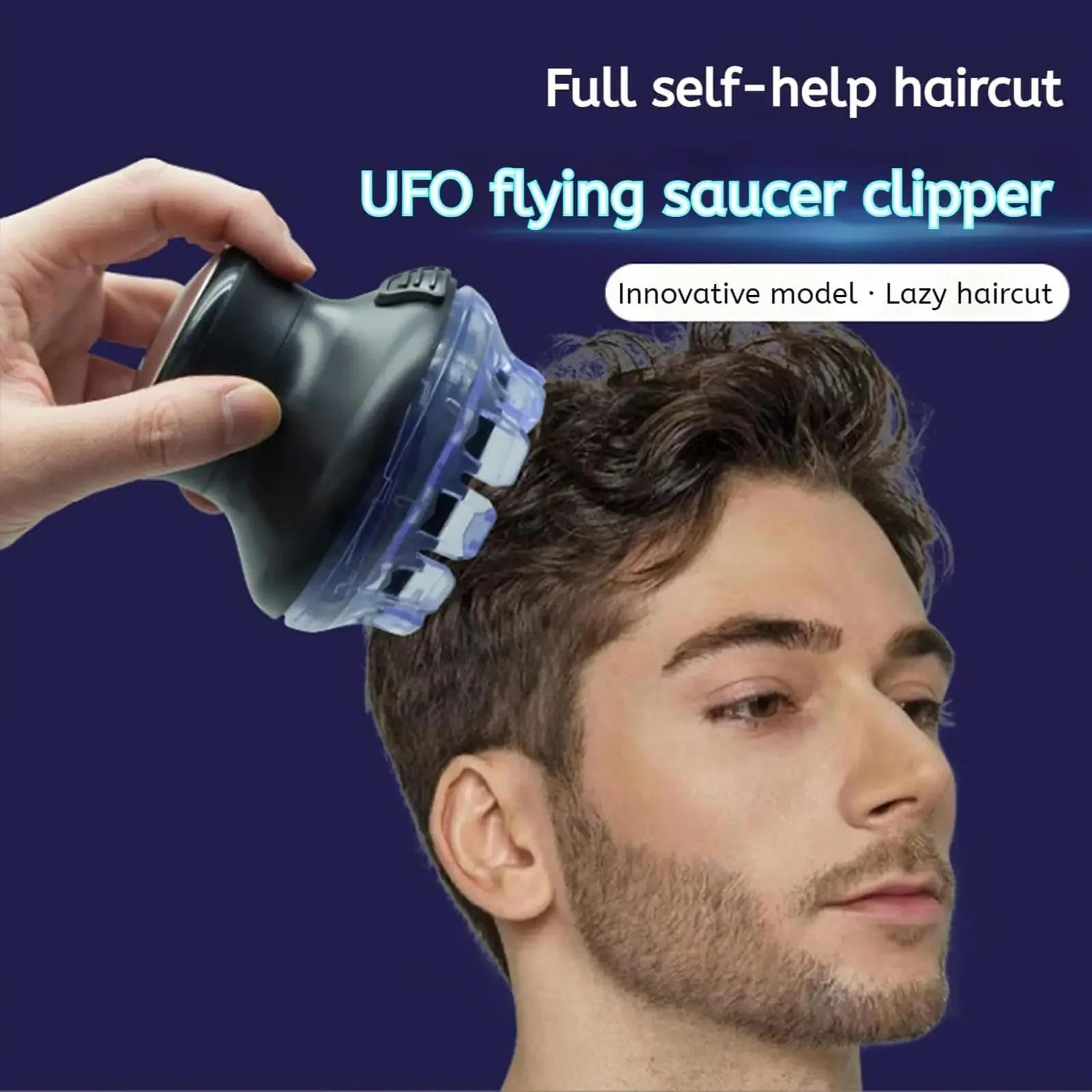 2025 Round Wireless Hair Clipper With LED Display And Adjustable Length 1