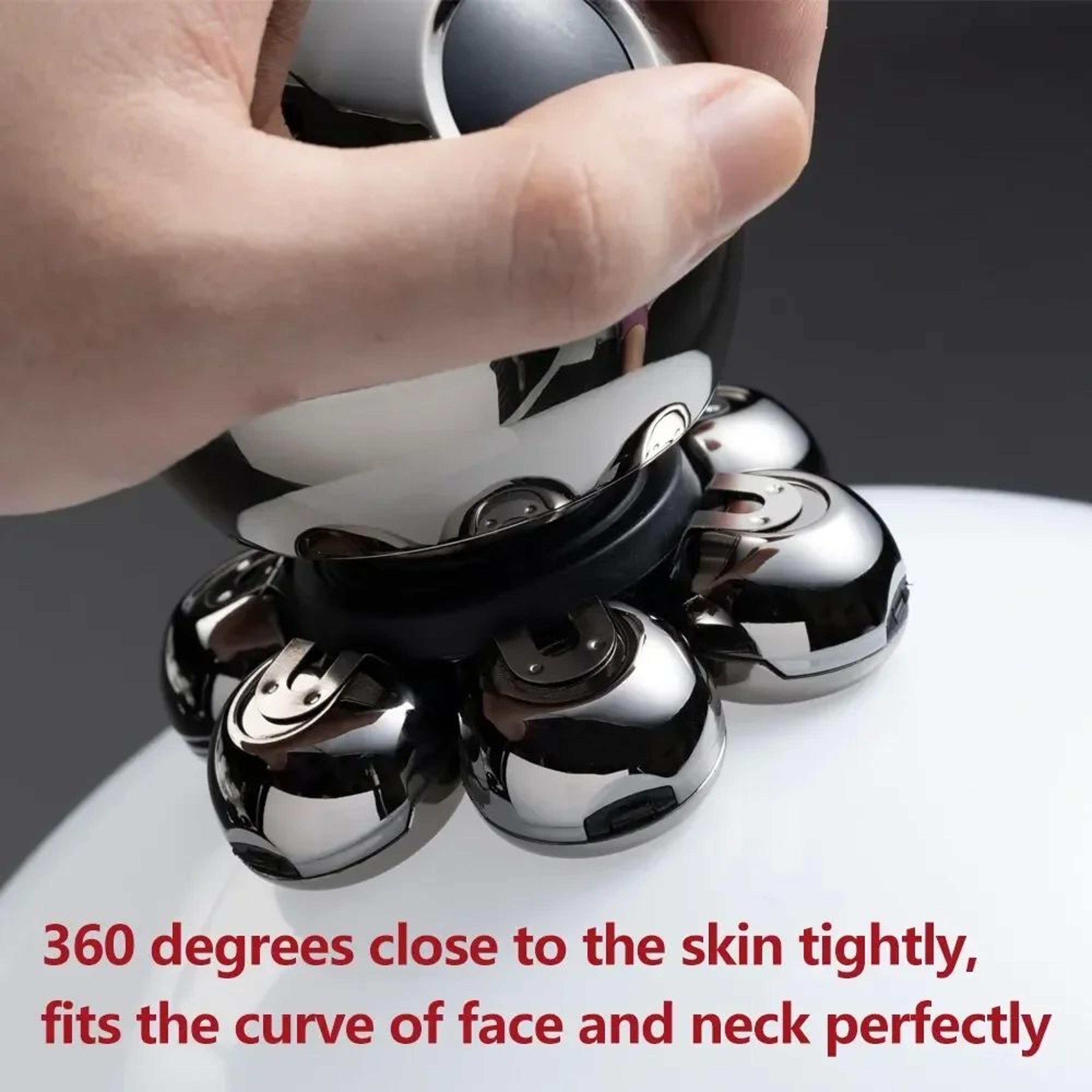 7D Floating Cutter Electric Shaver For Men  Portable Waterproof Beard And Head Trimmer 2