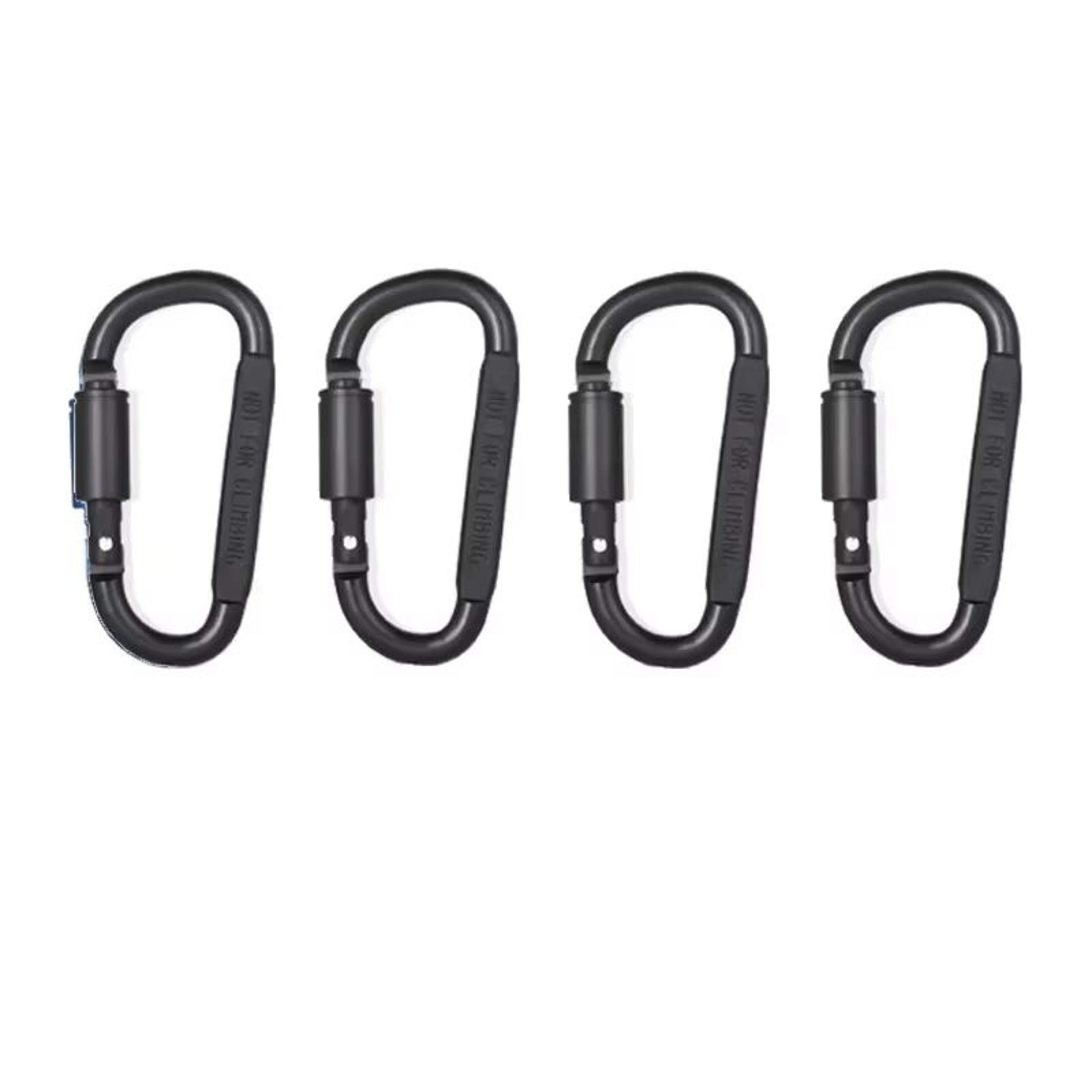 Alloy Aluminum Carabiner Set 46PCS Outdoor Tactical Clip Keychain Hooks 7