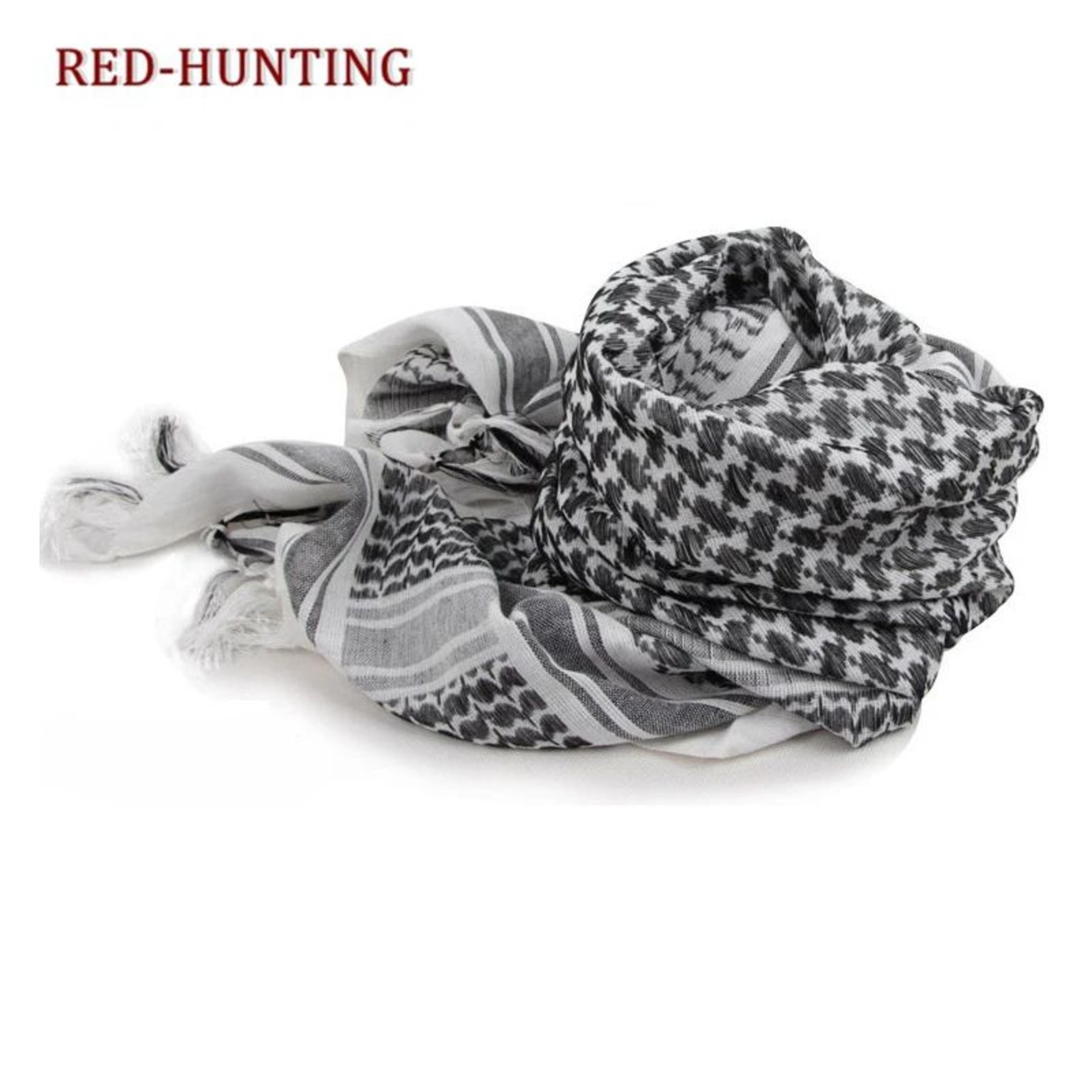 Tactical Shemagh Hunting Scarf 43x43 In Desert Keffiyeh Wrap 5