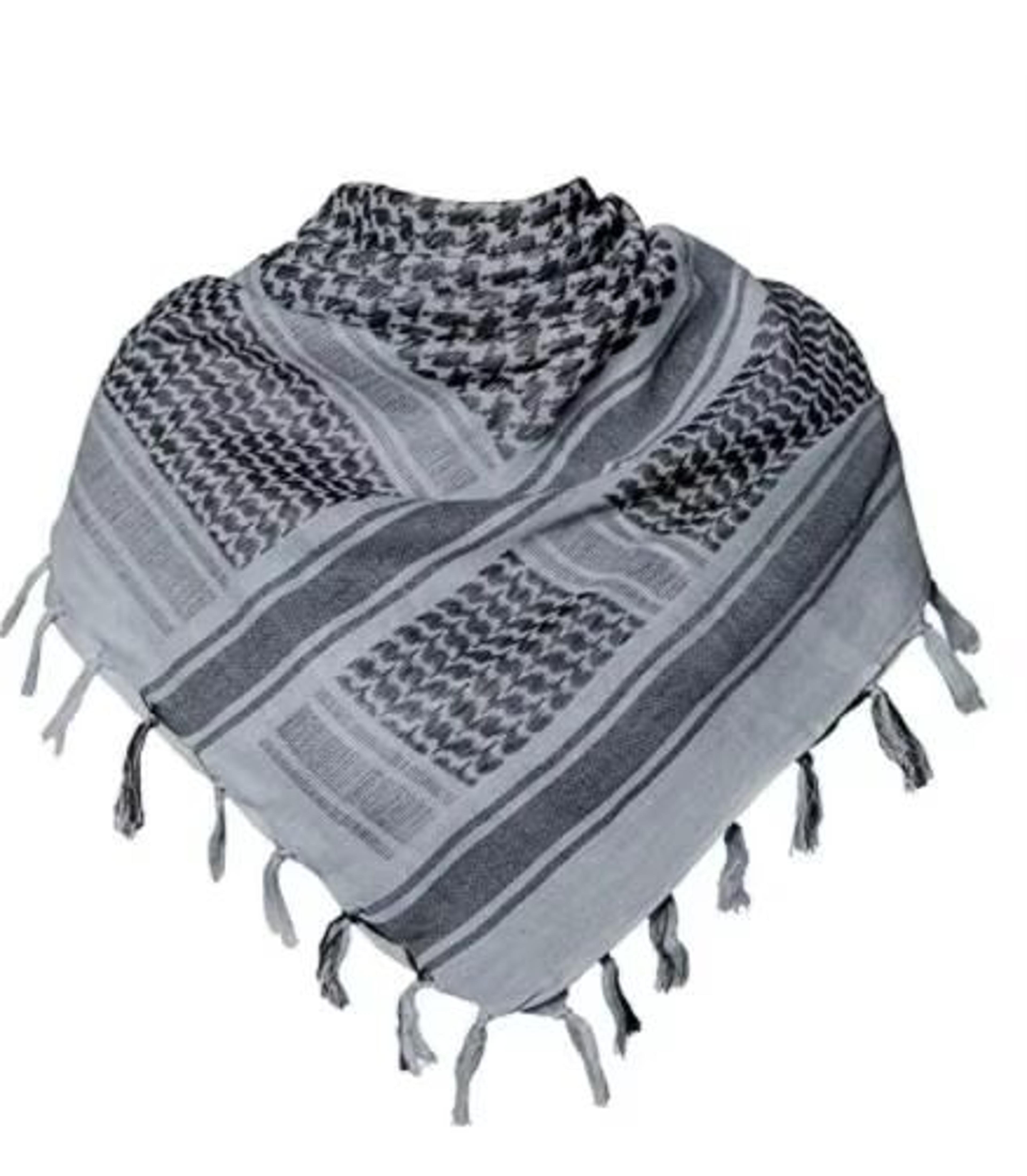 Tactical Shemagh Hunting Scarf 43x43 In Desert Keffiyeh Wrap 10