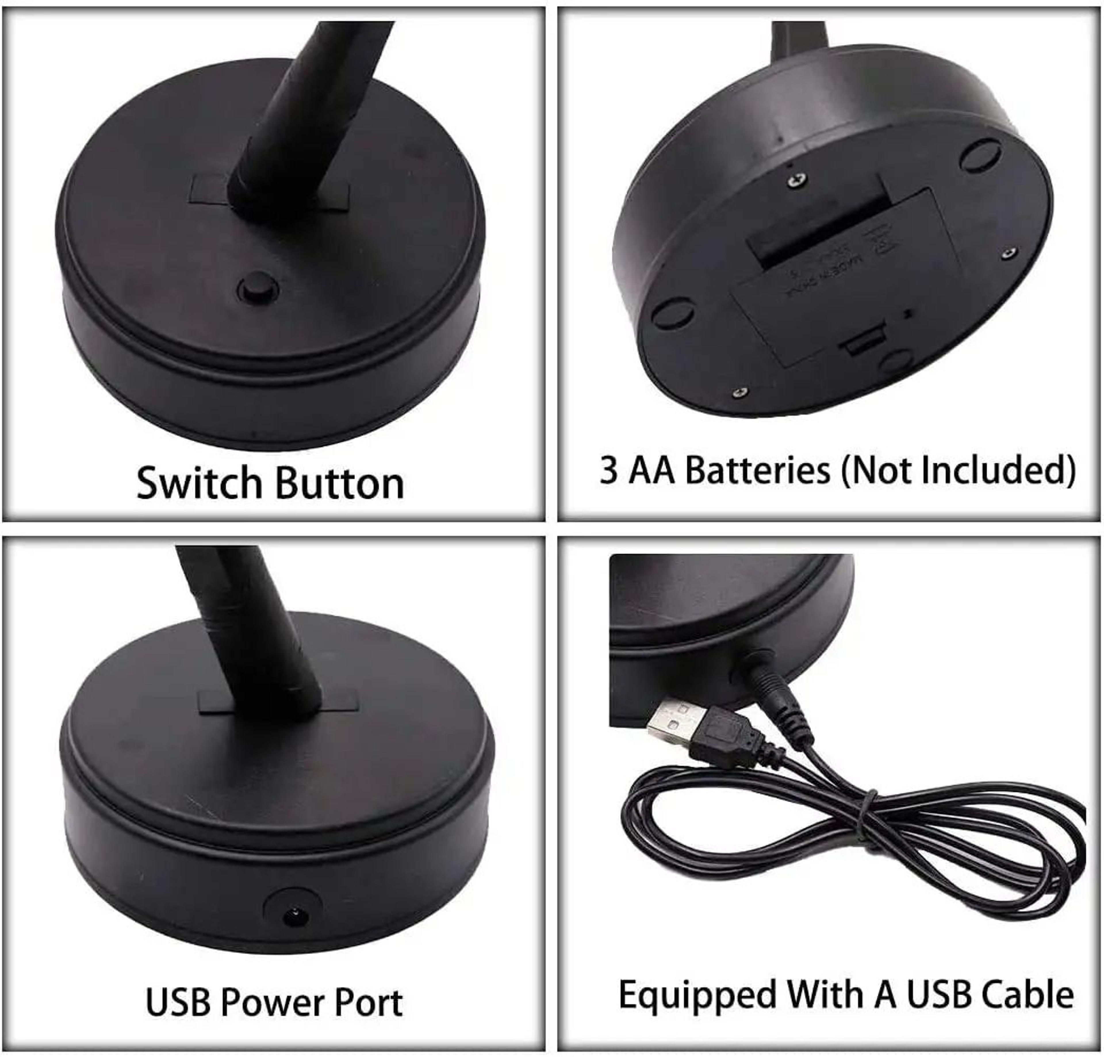 Cherry Blossom Bonsai LED Tree Lamp Touch Switch USB Or Battery Powered Table Decor Light 5