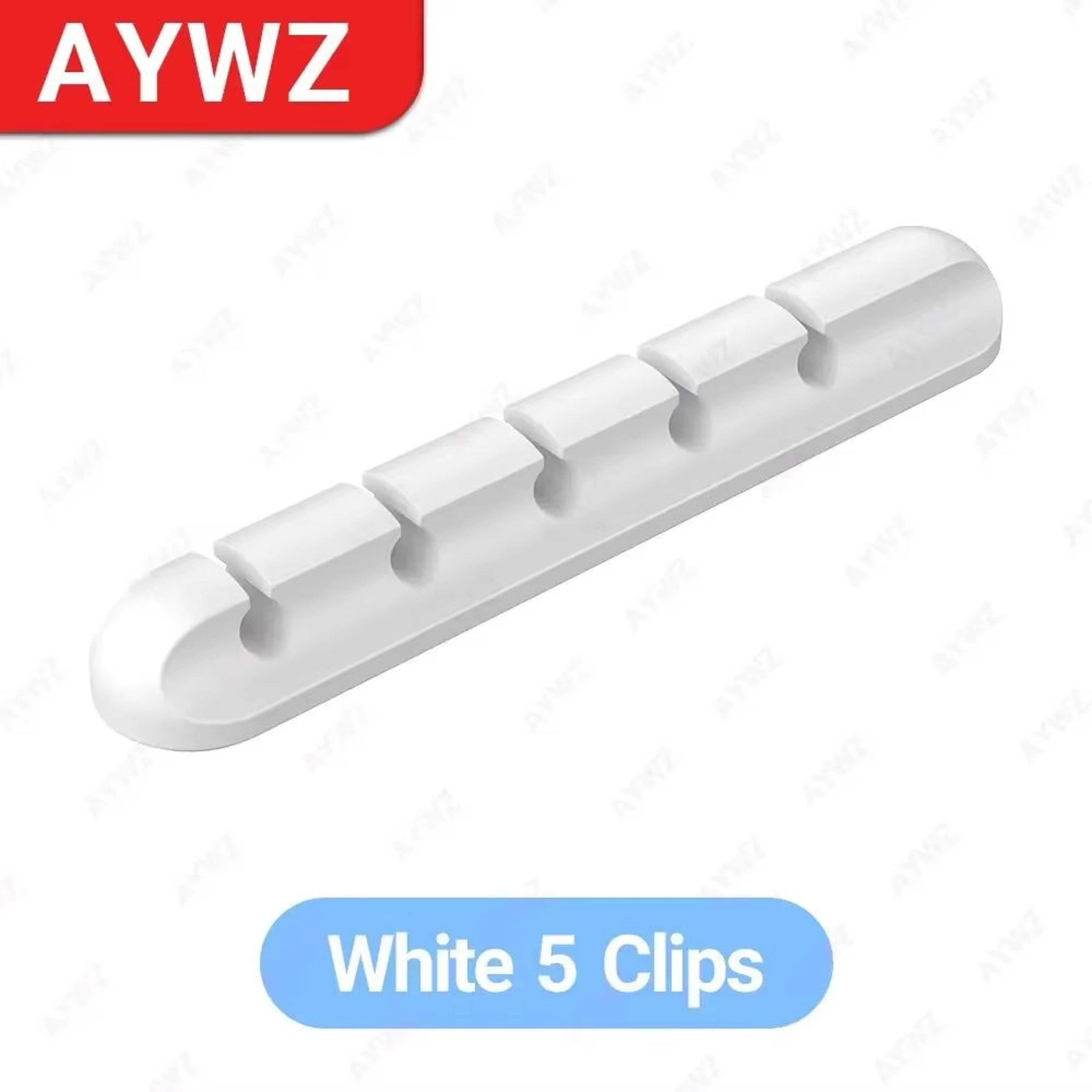 Adhesive Cable Management Clips For Desktop And Nightstand Organization 8