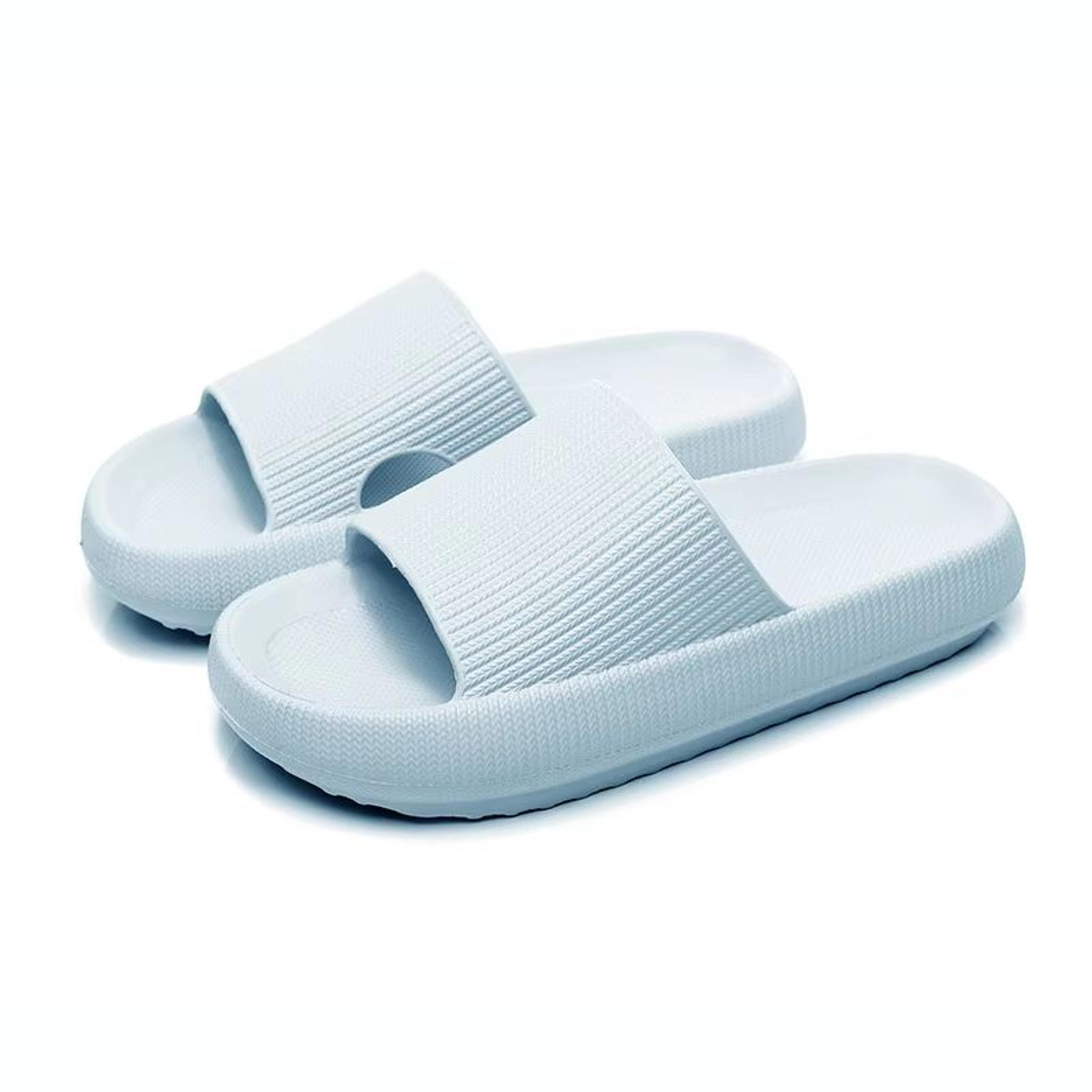 Womens Platform Cloud Slippers Thick Sole EVA Pillow Slide Sandals Non Slip 10