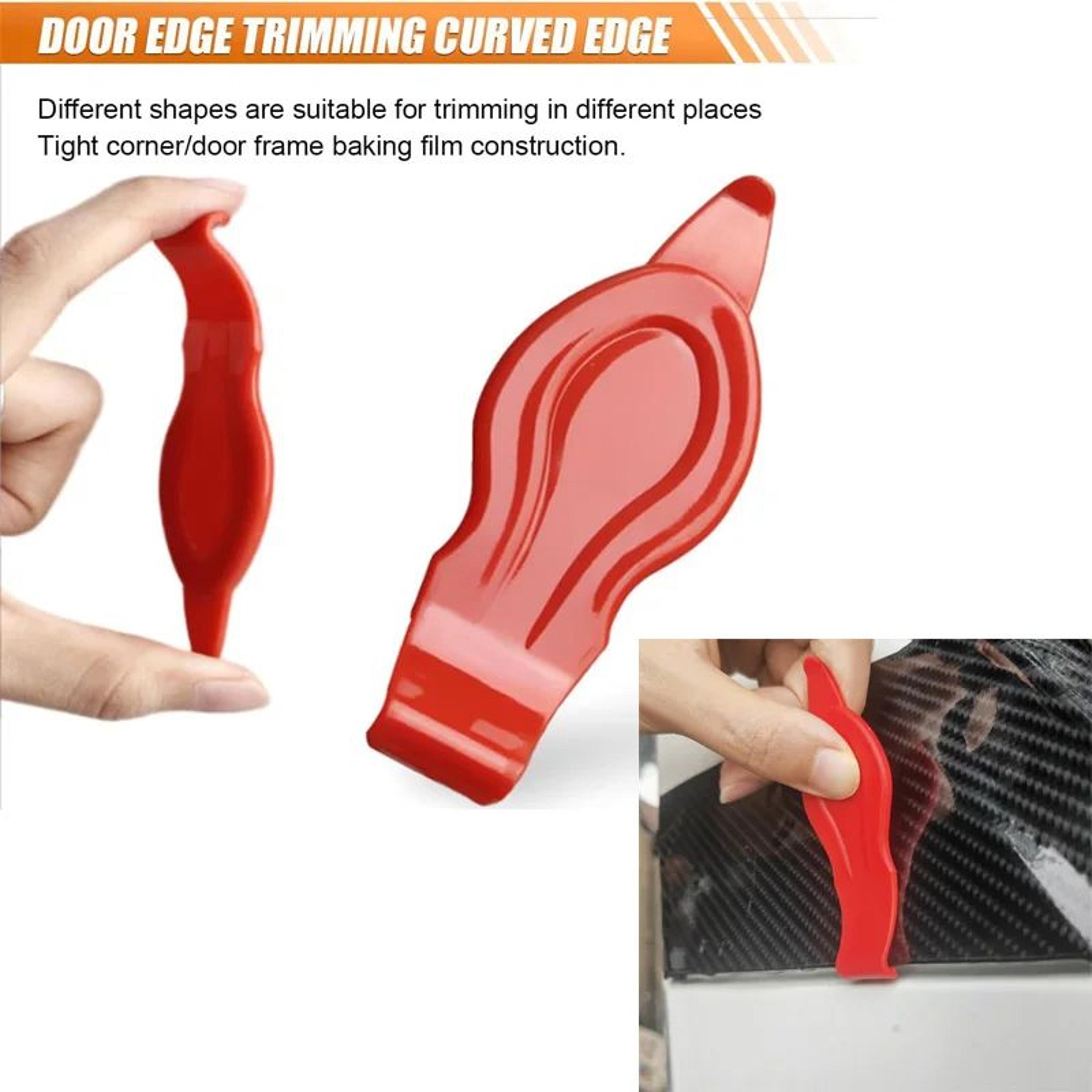 Car Wrap Vinyl Installation Micro Squeegee And Curved Slot Tool Set 5