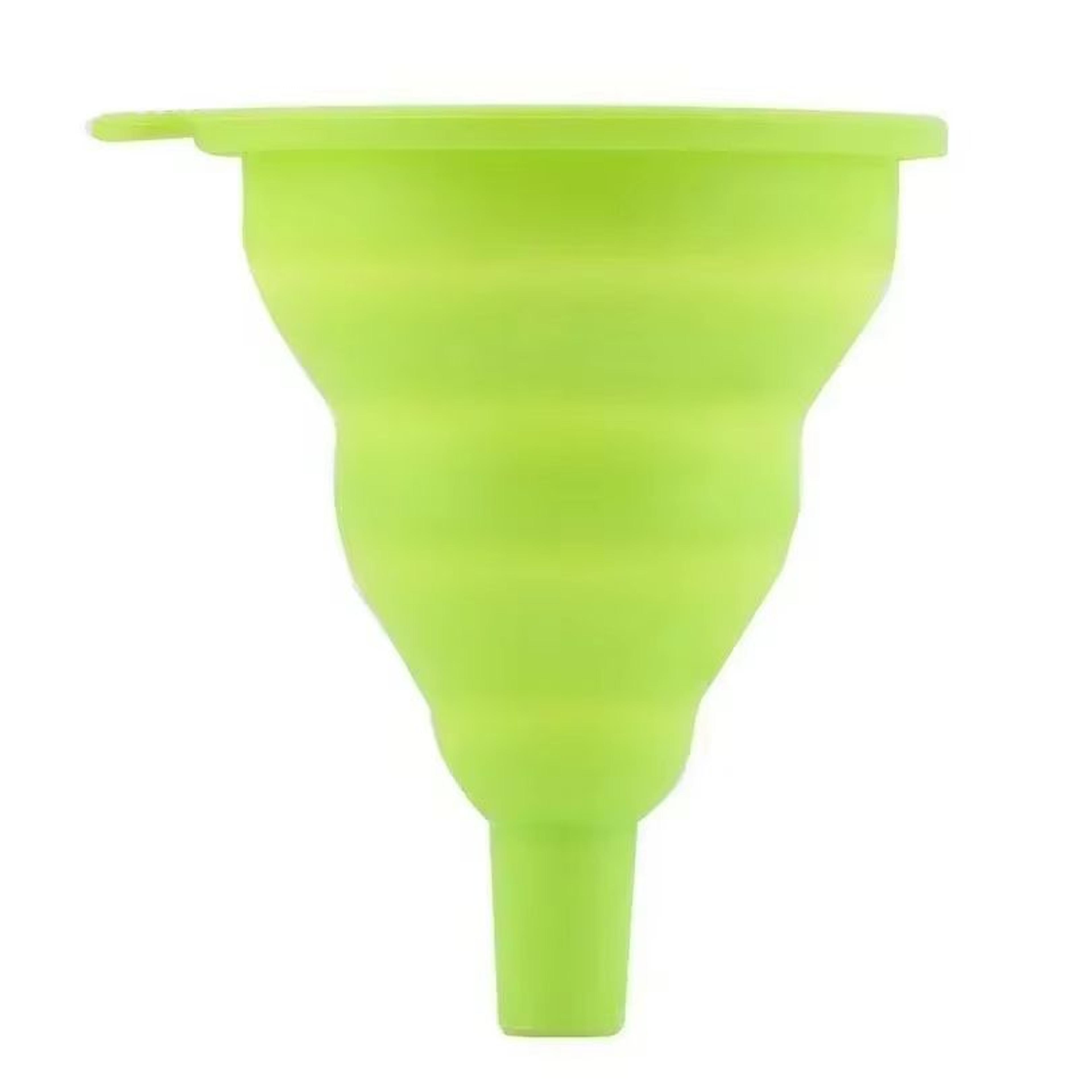 Mini Silicone Gel Foldable Collapsible Funnel For Kitchen Use 5