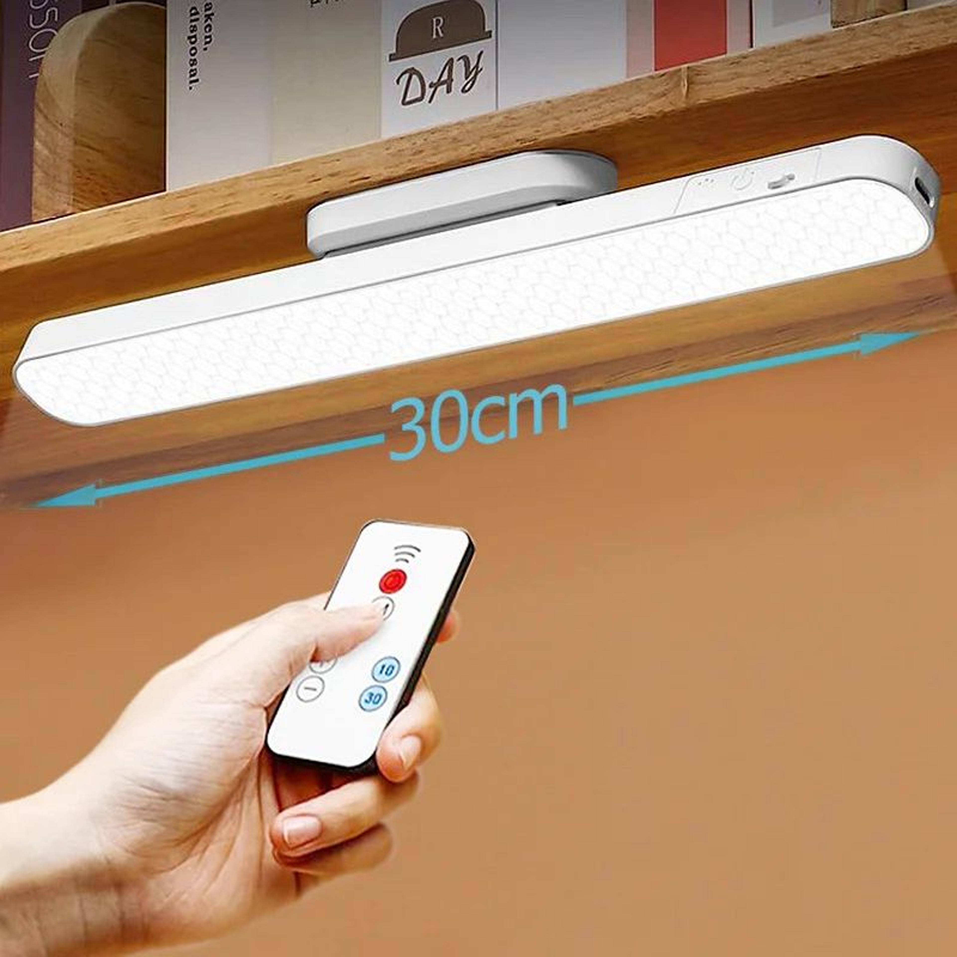 USB Rechargeable Magnetic LED Desk Lamp With 3Color Night And Reading Light 0
