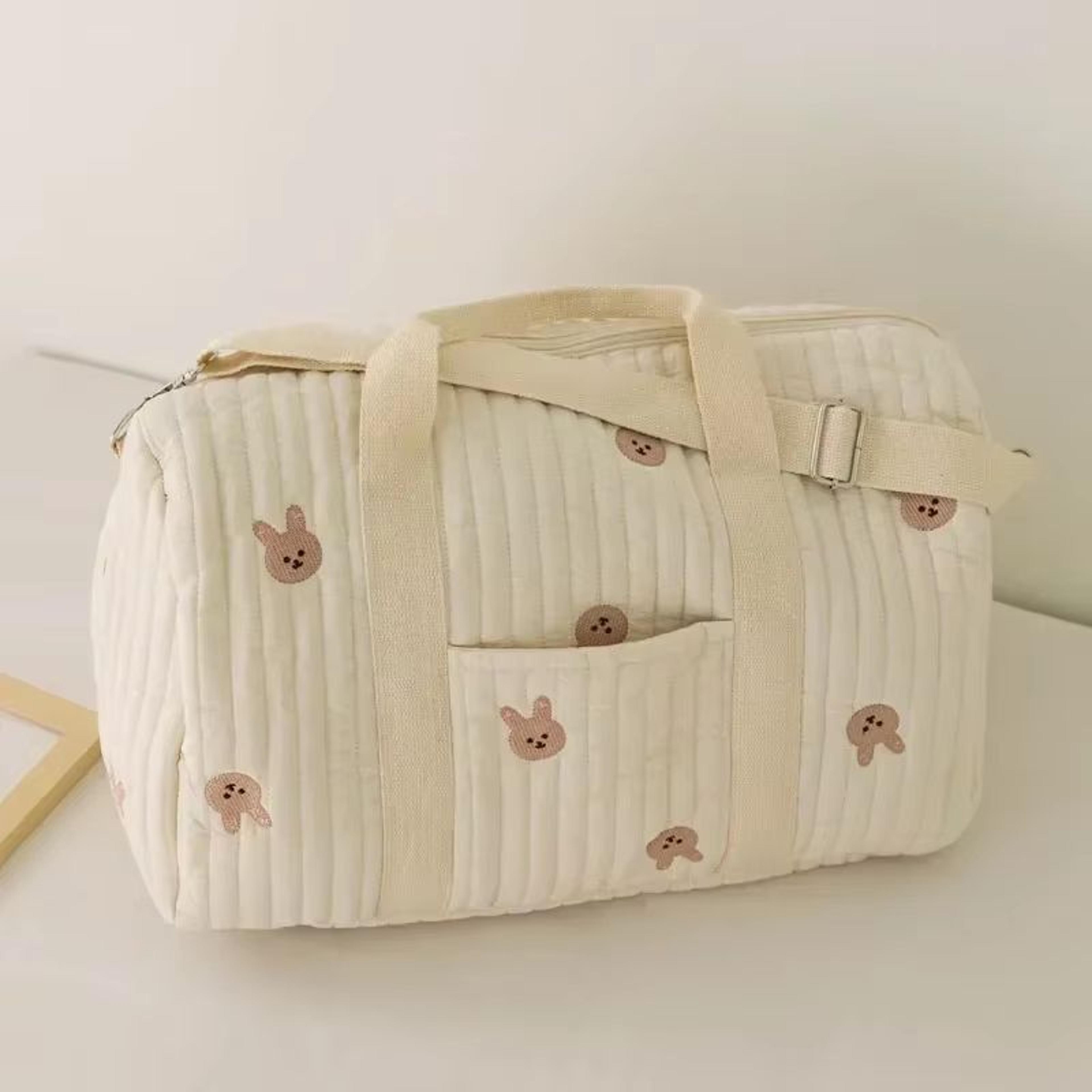 Bear Mommy Diaper Bag And Stroller Organizer Tote With Travel Changing Pockets 7