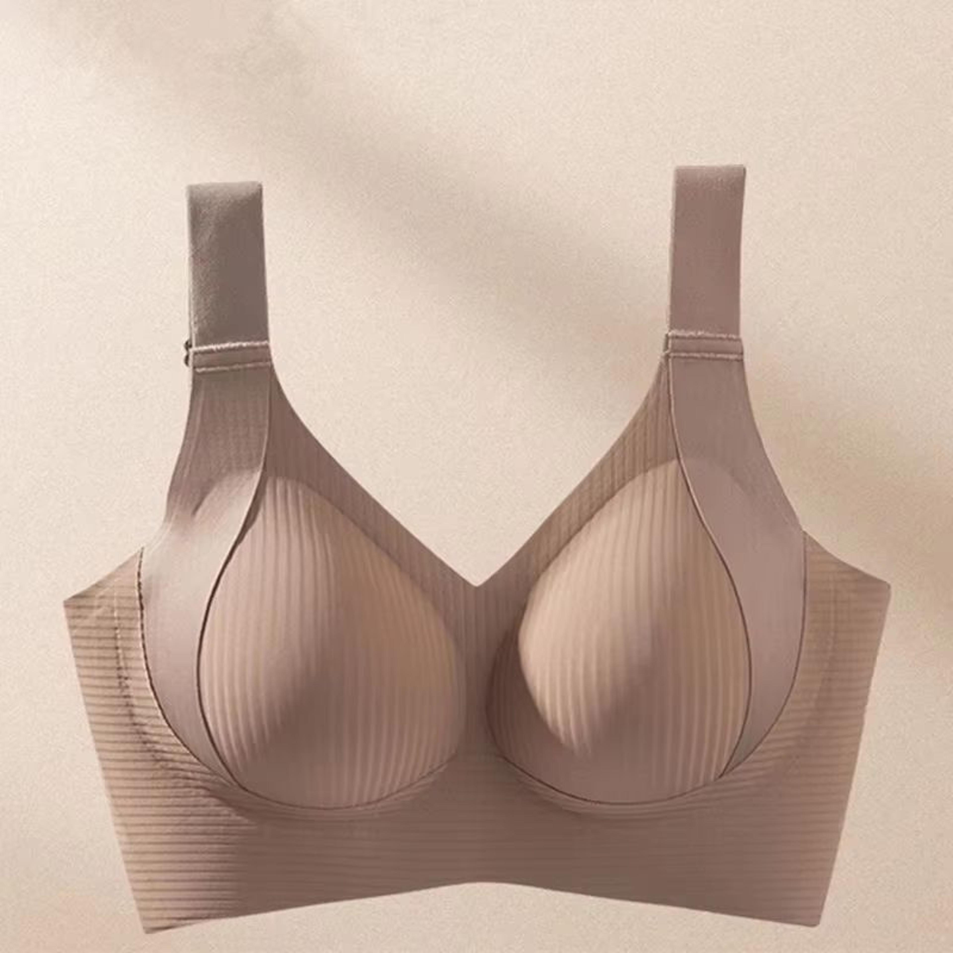 Plus Size Traceless Wireless Sports Bra Wireless Comfort Underwear 4