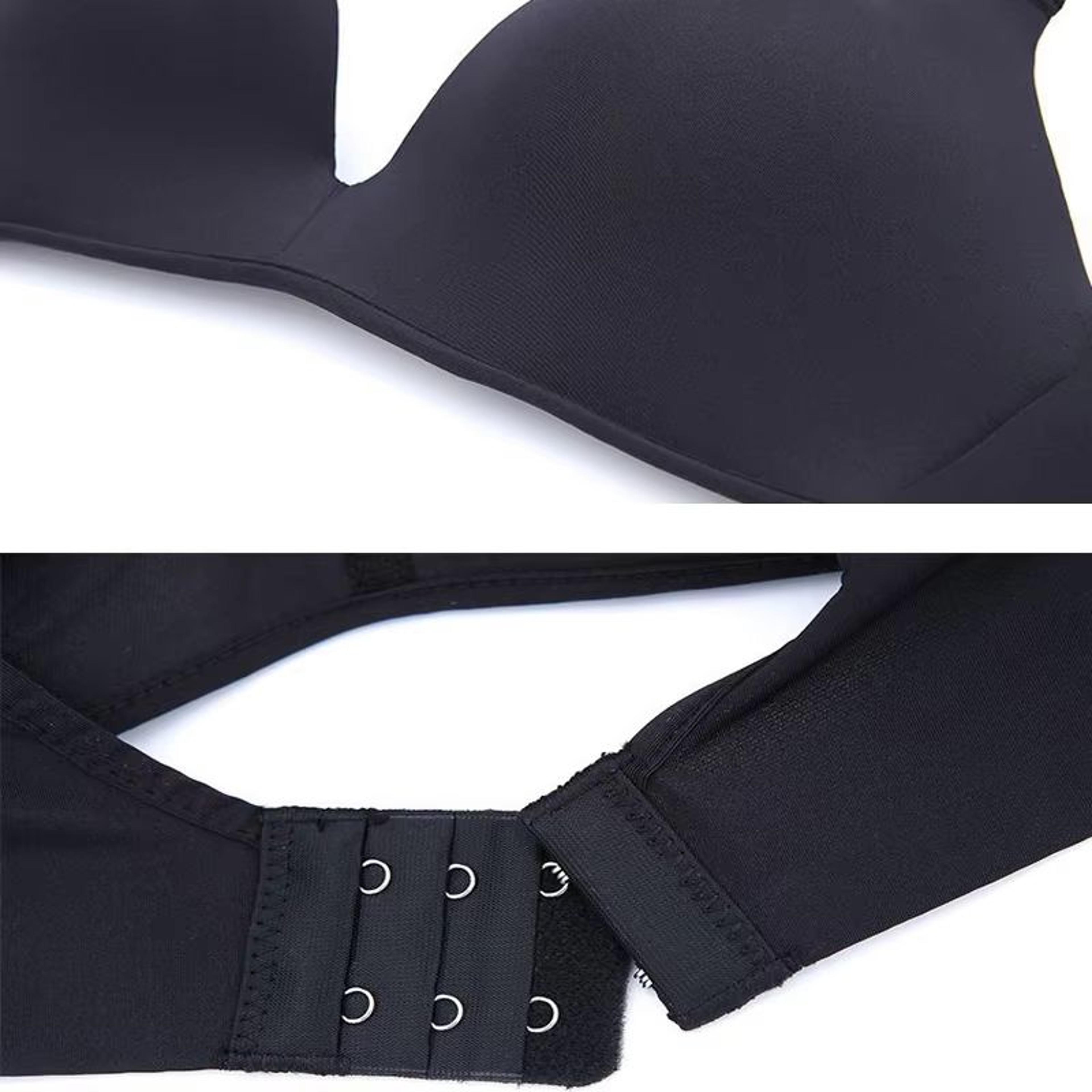 Womens Ice Silk Wireless PushUp Seamless Bra Comfortable Gather Lingerie 3