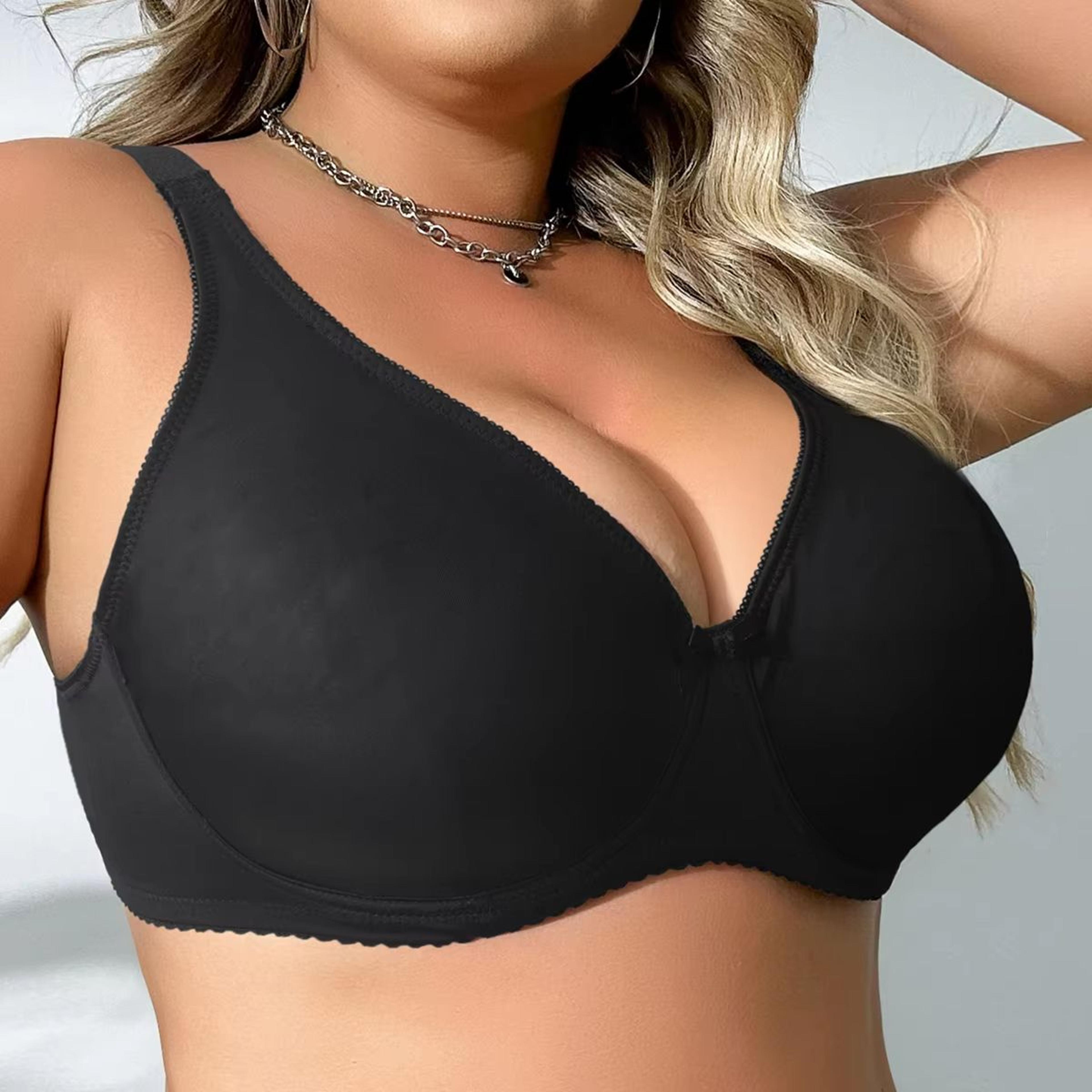 Beauwear Plus Size Underwire Bra For Big Bust Women Unlined Full Support Comfort Bra 0