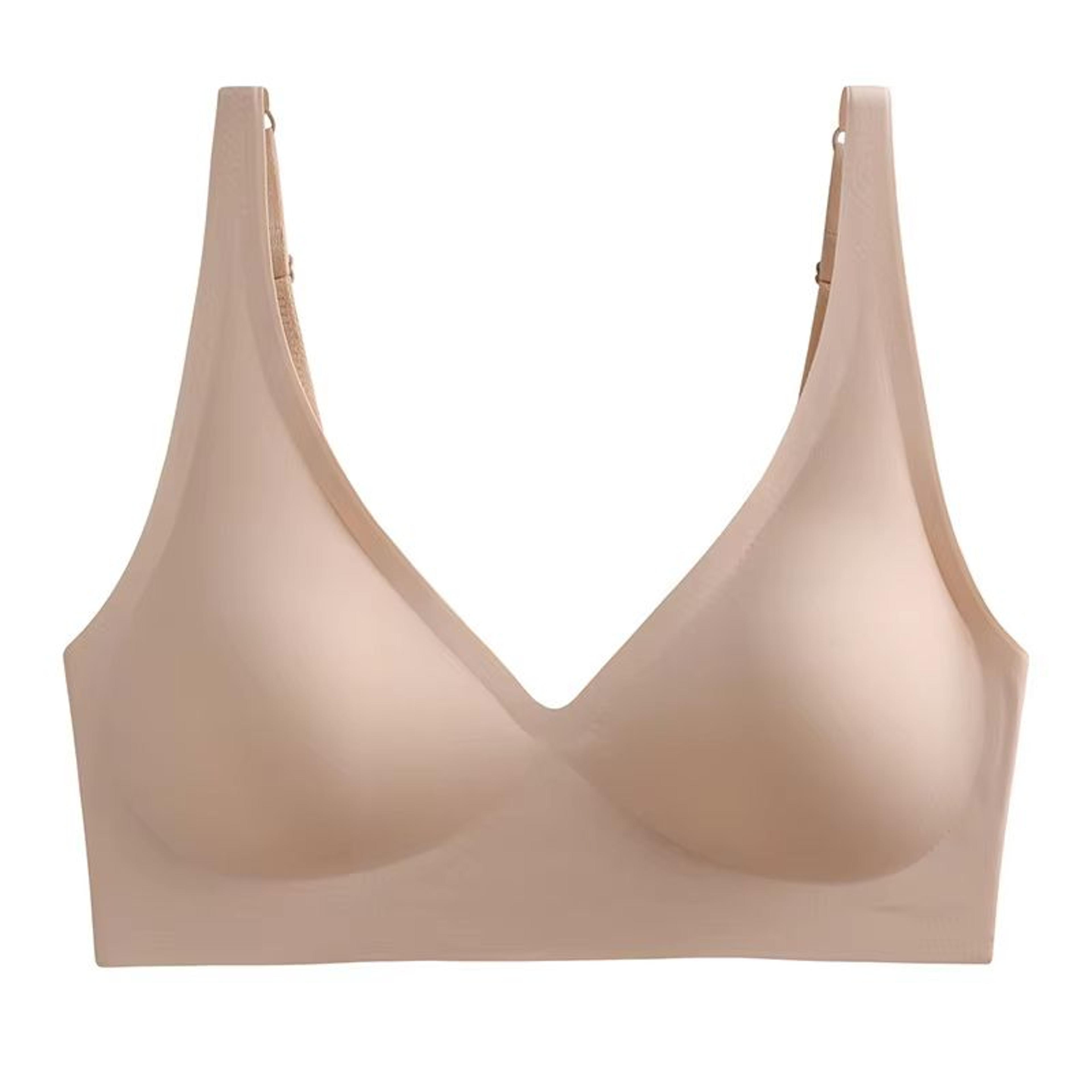 Womens Seamless Wireless PushUp Bra Padded Adjustable Bralette Underwear 11