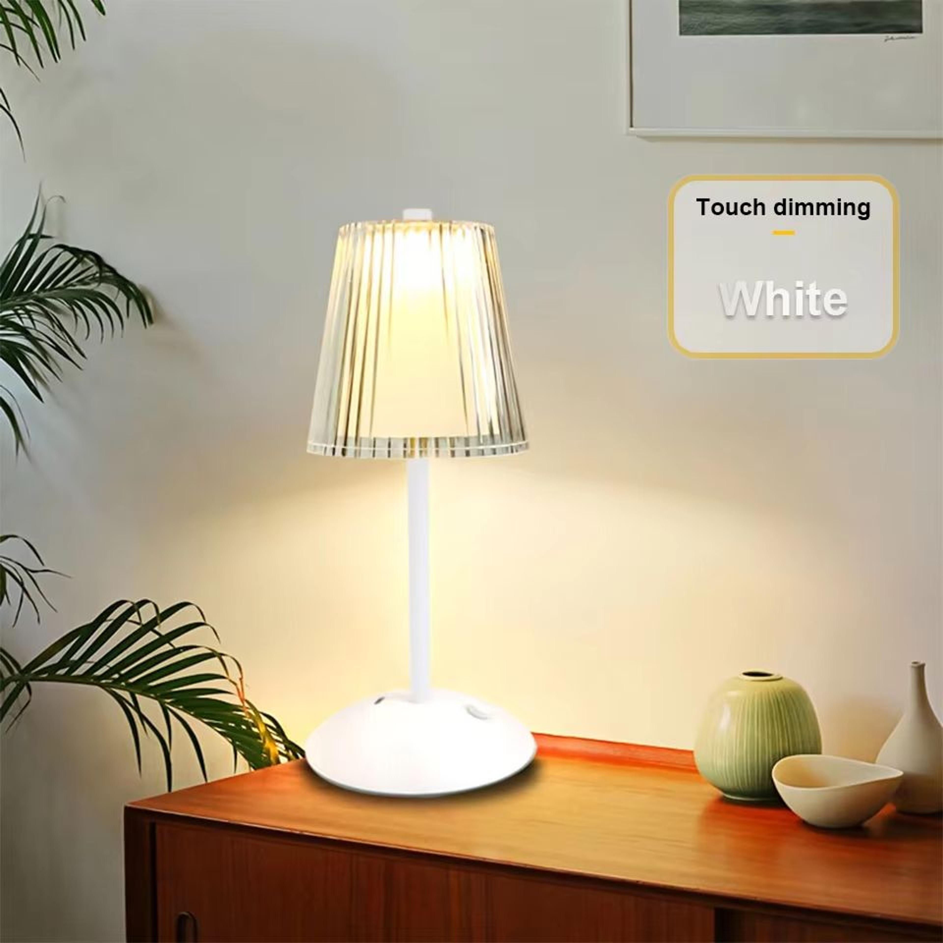 Rechargeable Alloy Touch Sensor LED Table Lamp With Adjustable Lighting 8