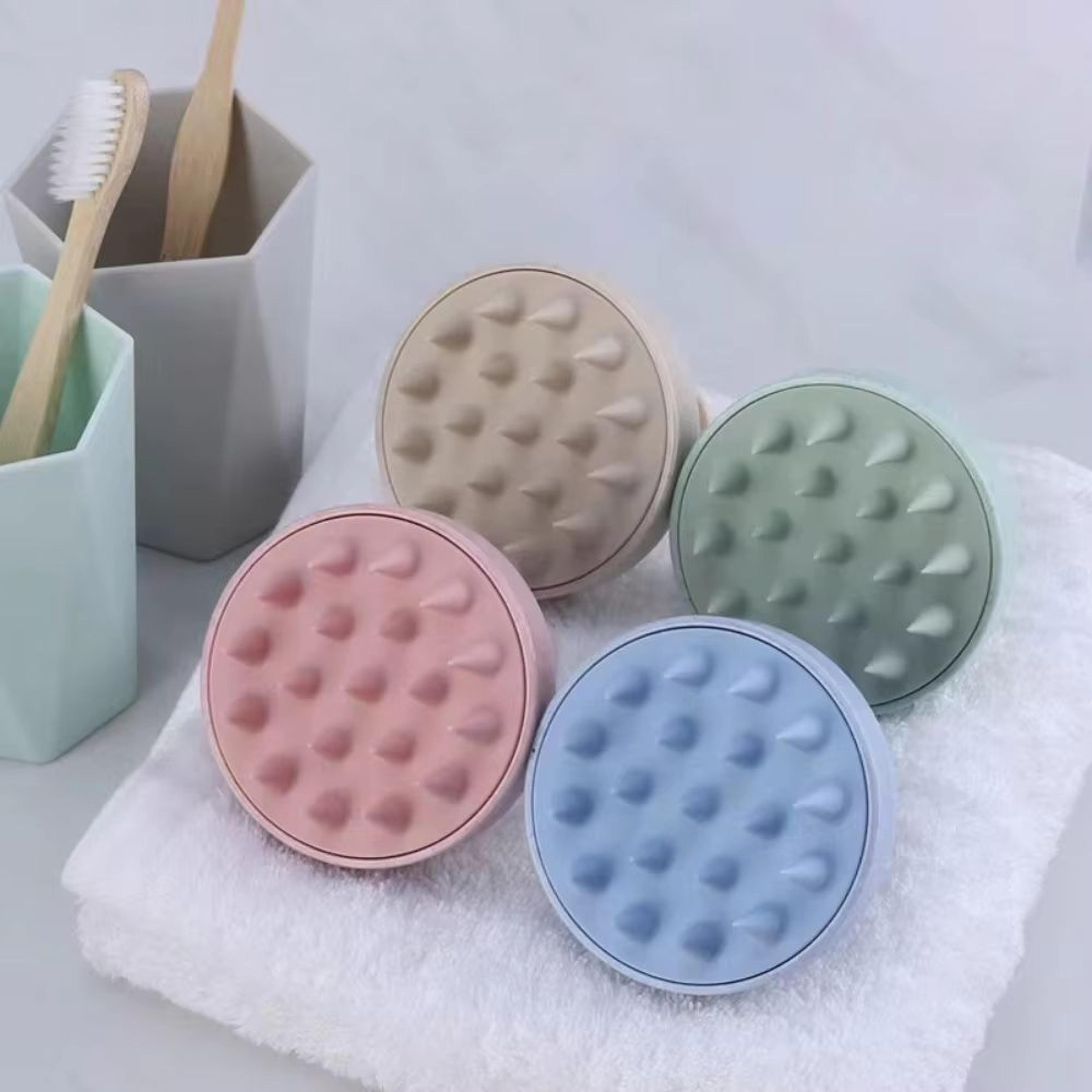 Silicone Shampoo Scalp Massage Brush For Hair  Body 1