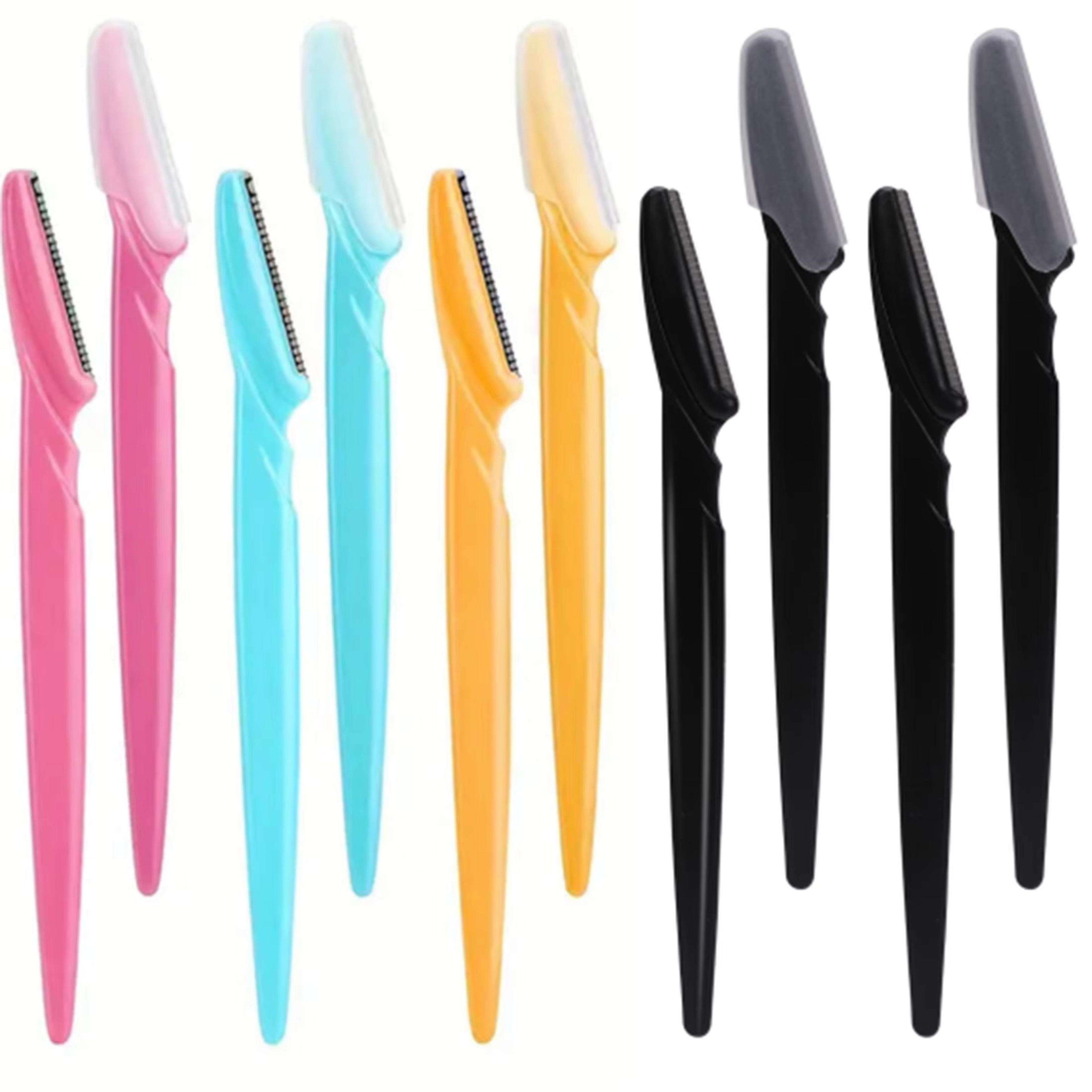 Eyebrow And Face Razor Set For Men And Women With Protective Cover  Safe Hair Trimmer 8