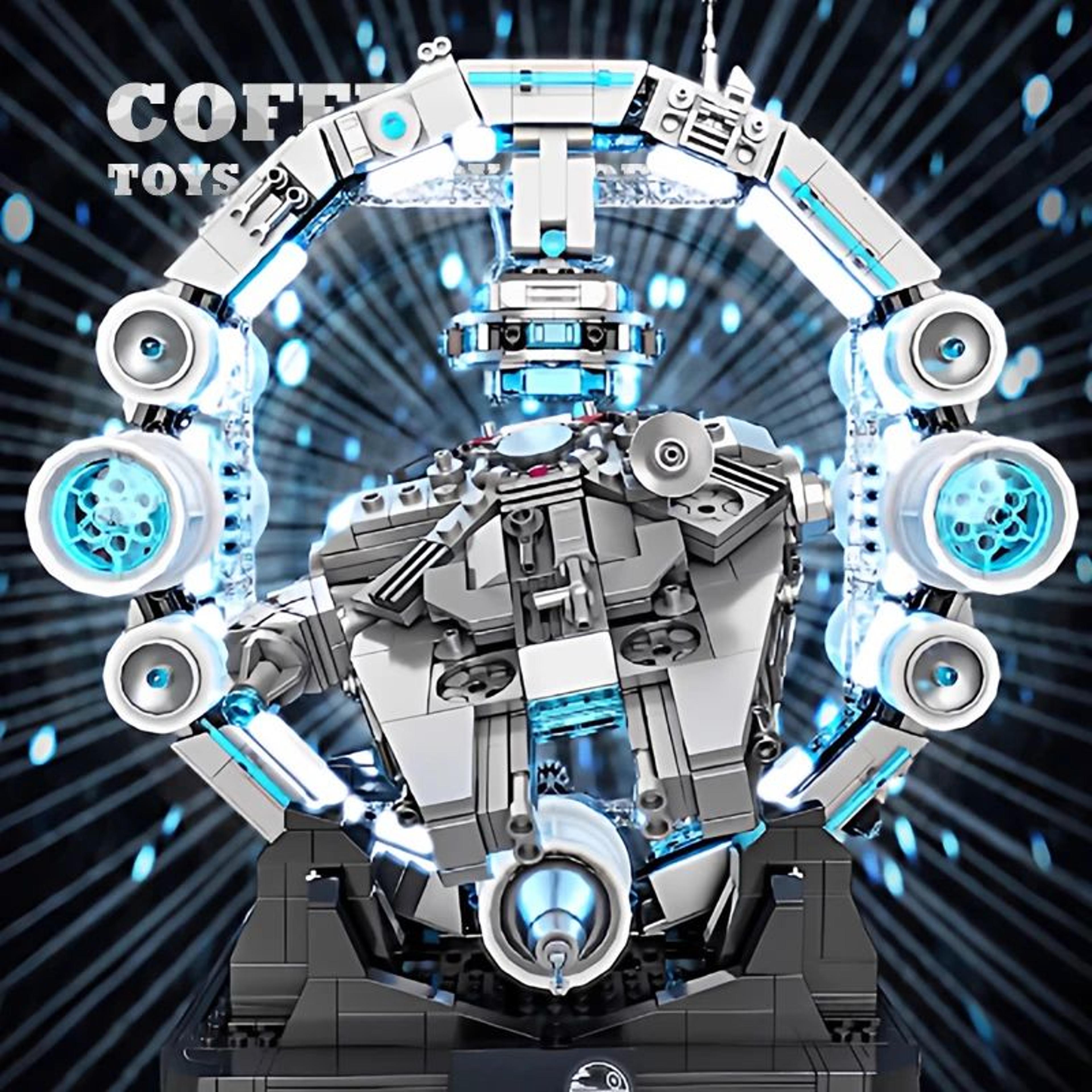 Star War Falcon Spaceship Building Blocks Set  MOC Bricks Toy For Adults And Kids 1