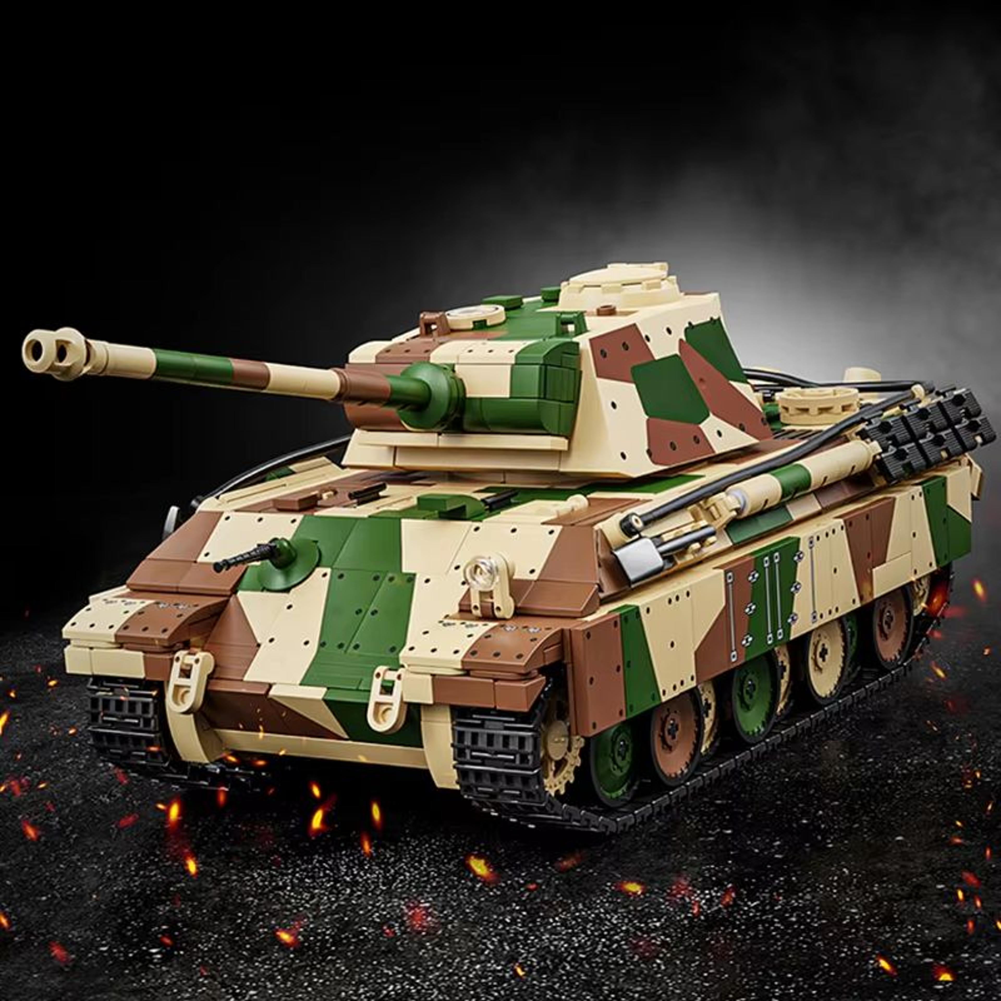 Classic Heavy Tank KV2 MOC Bricks Building Blocks Set  WW2 Military Model For Kids And Adults 3