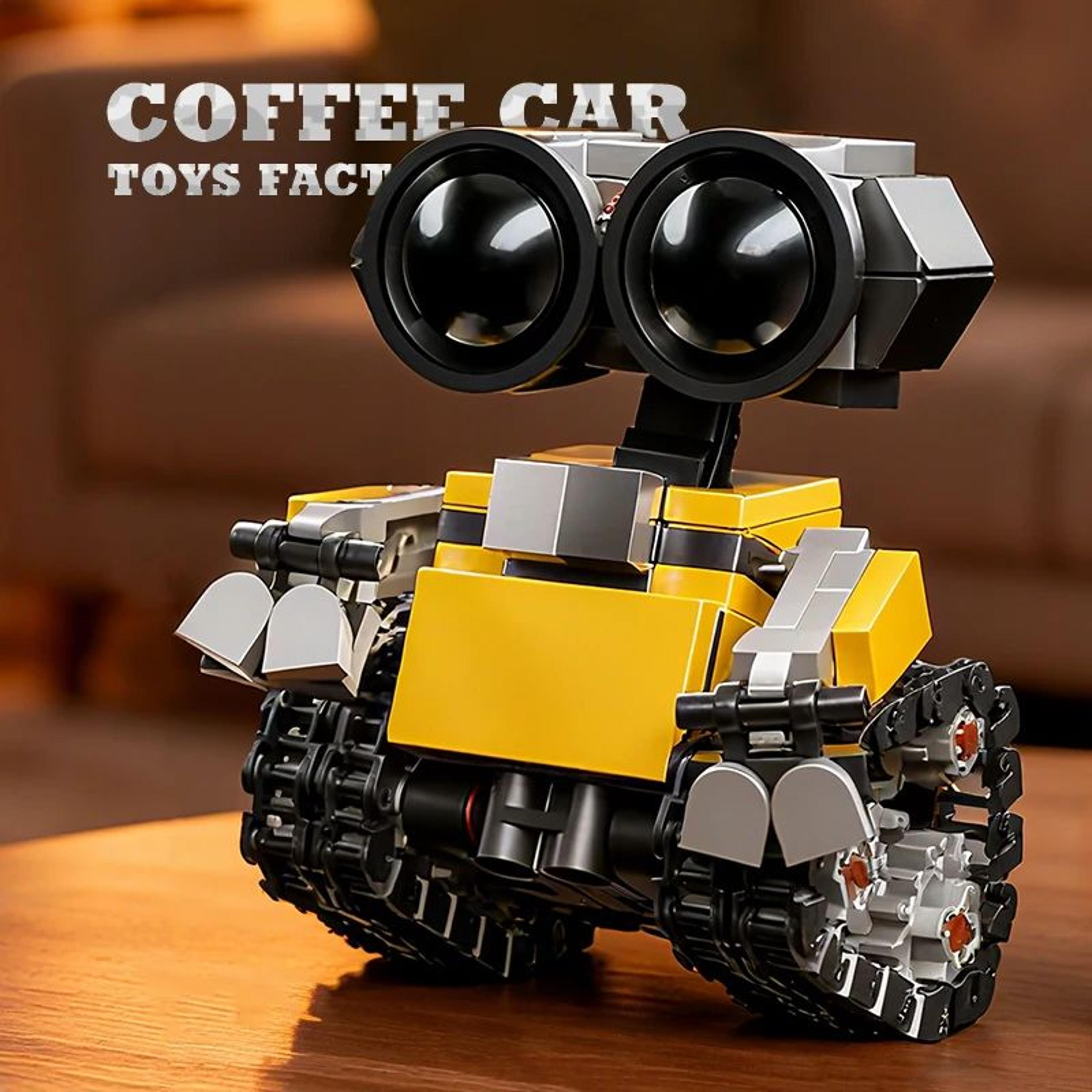 217Piece Space Mini Robot Building Bricks Set Tracked SciFi Model 4