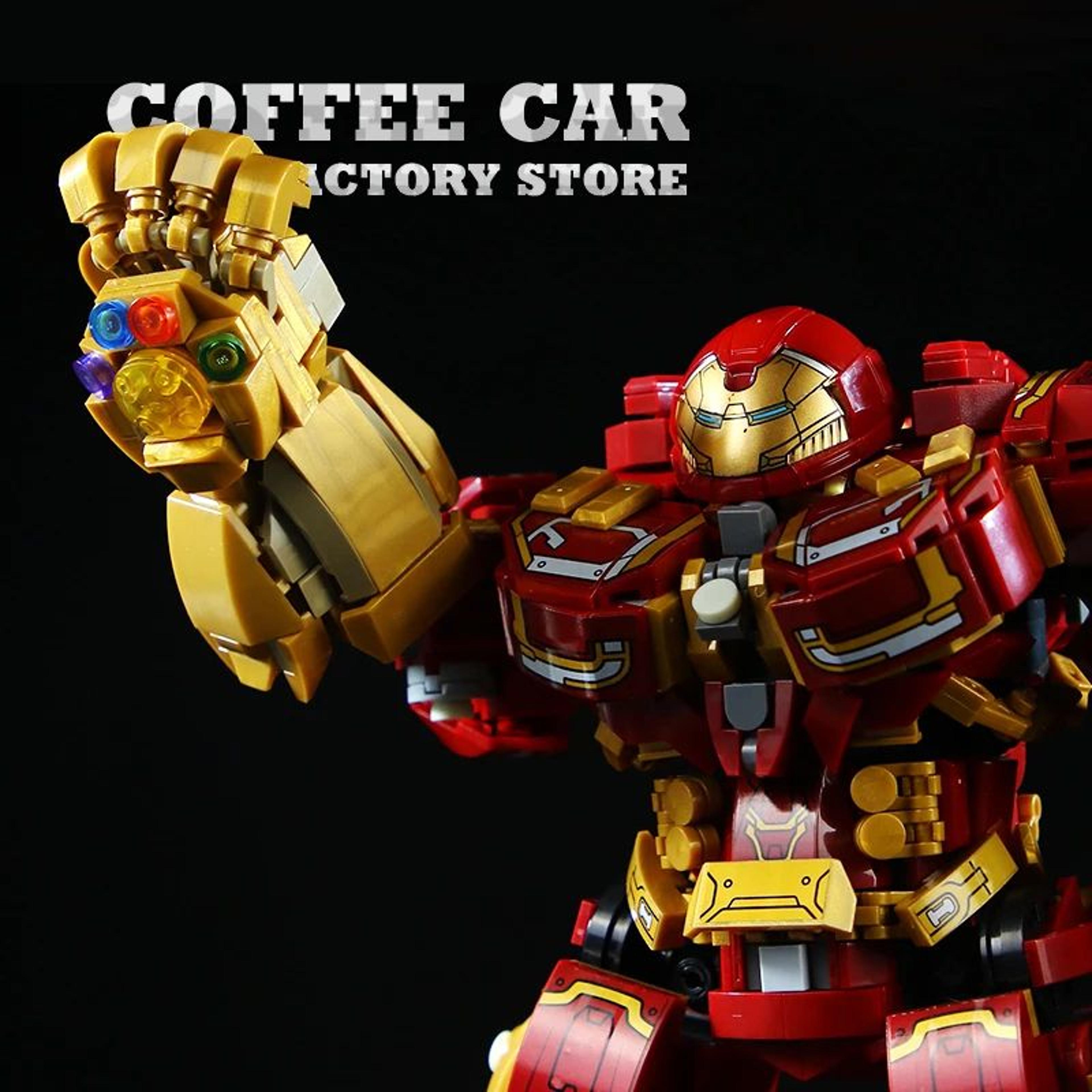Superheroes Mecha DIY Robot Building Blocks Set 650 Pieces 3