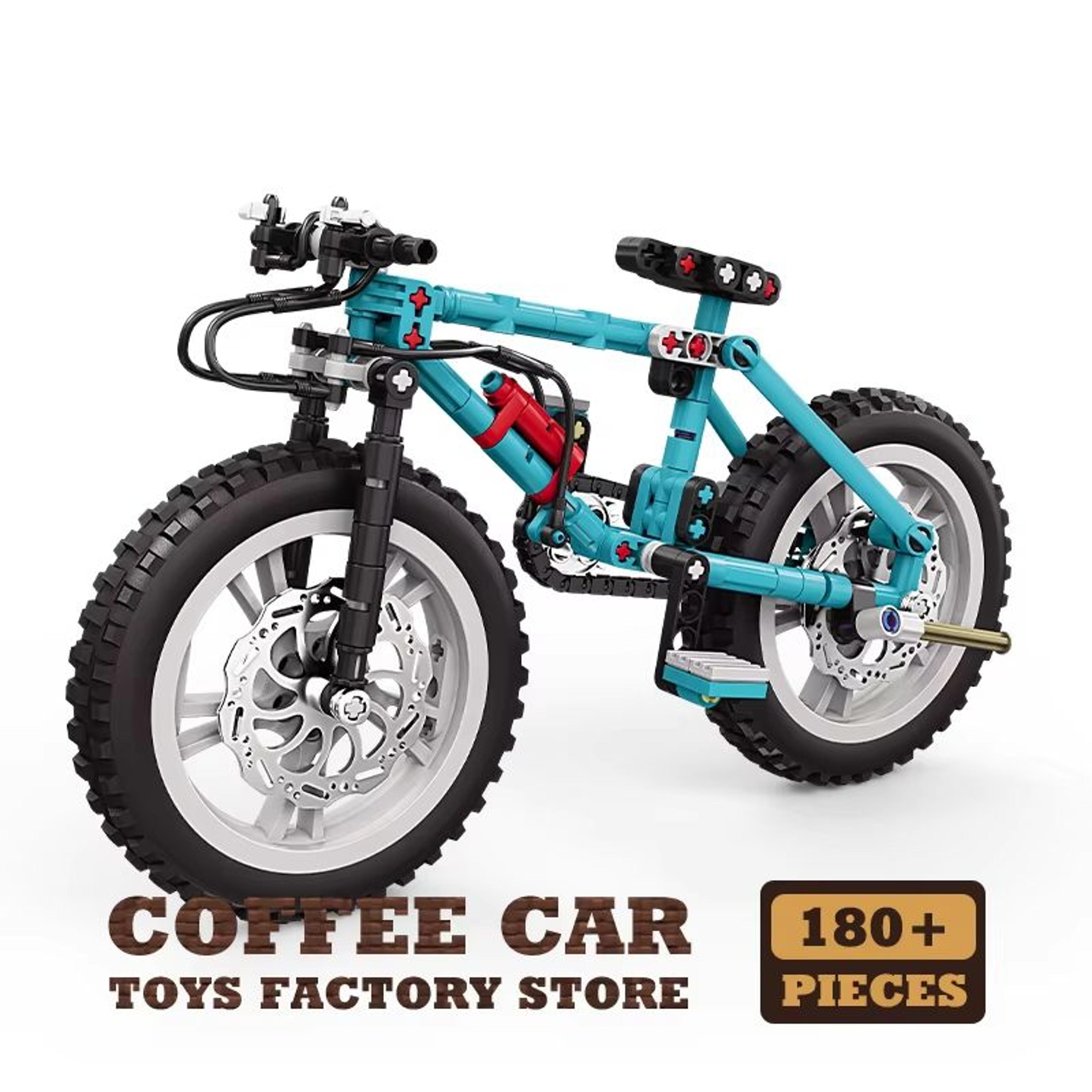 Mechanical Motion Mountain Bike Building Blocks Set STEM Model 9