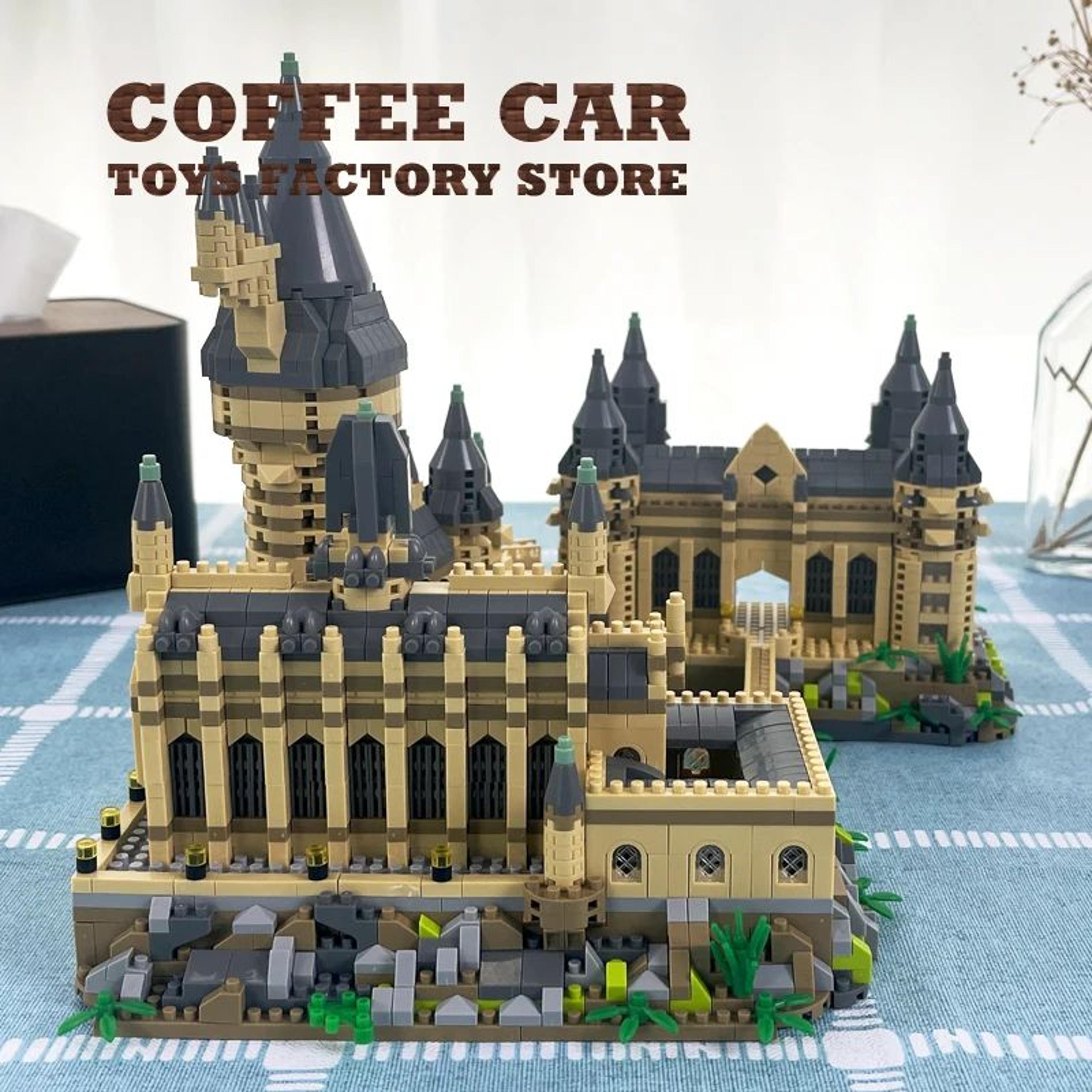 Creative Magic School Diamond Building Bricks Set Medieval Castle MOC 2