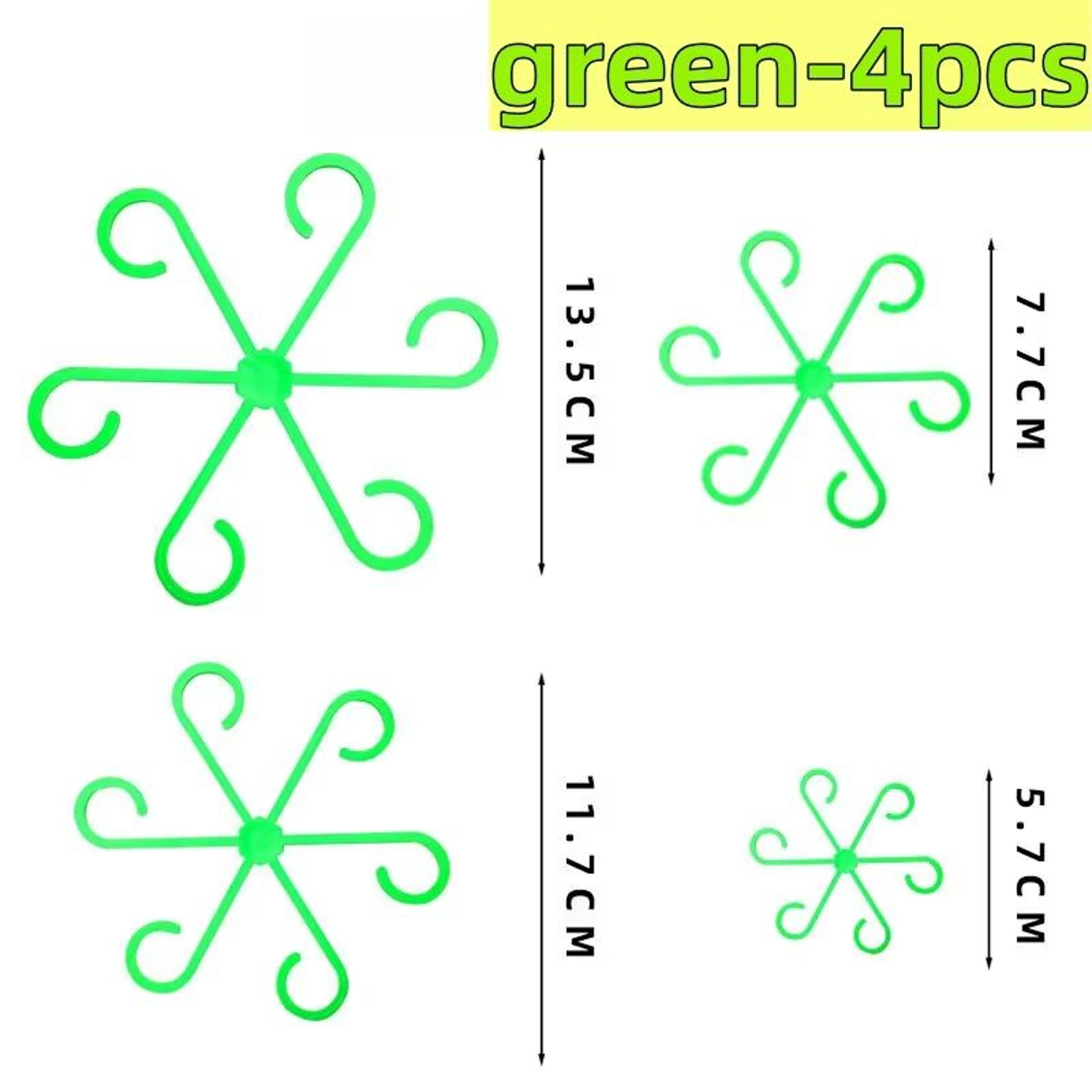 Reusable Plant Stem Support Stakes Plastic Plant Trellis Hoops For Climbing Houseplants 7
